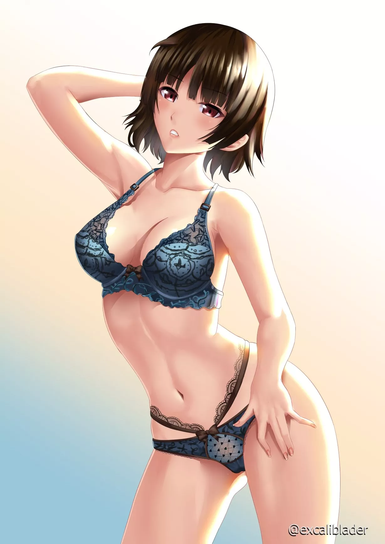 Lingerie Makoto (Excaliblader) posted by CheetahSperm18