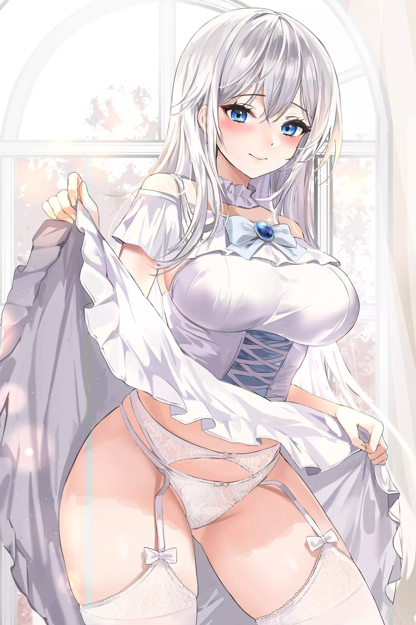 Lingerie Reveal [Original] posted by FFDP-Neko