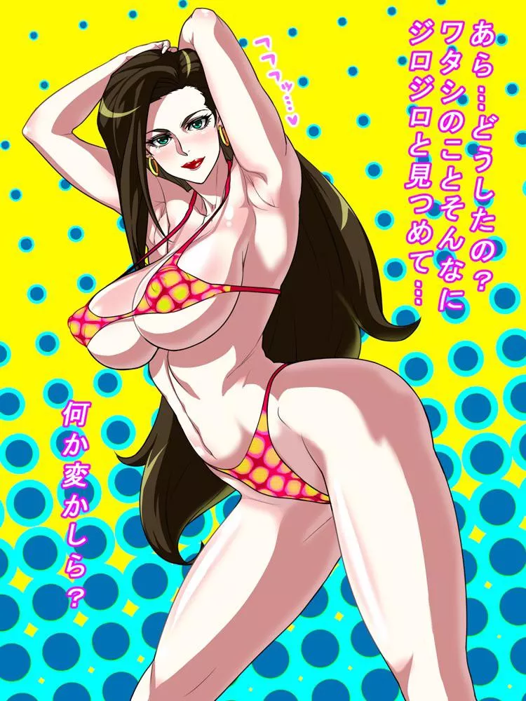 Lisa Lisa in her bikini (JoJo’s Bizarre Adventure: Battle Tendency) posted by NORlAKlKAKYOlN