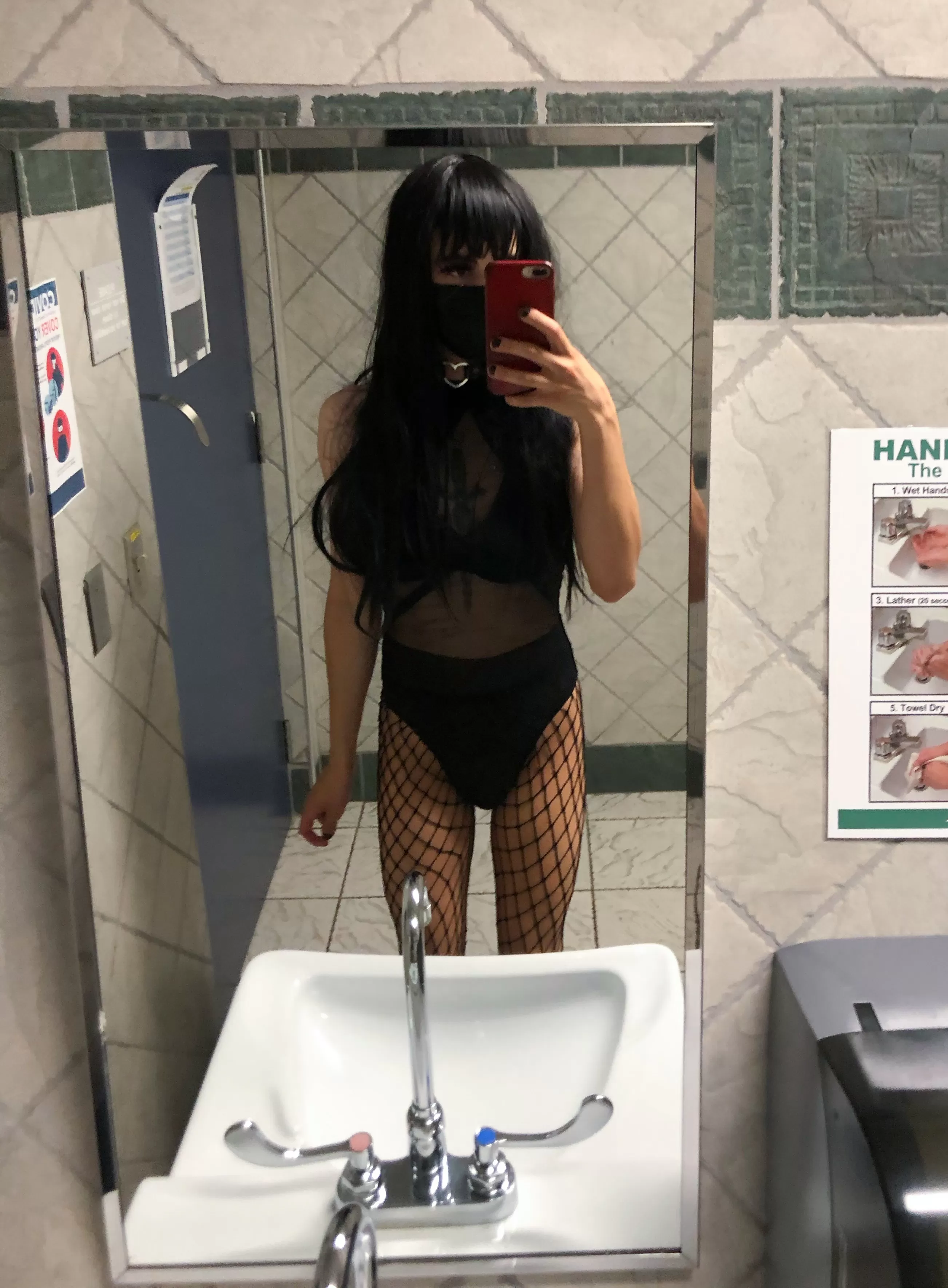 Literally waiting in the mens room for someone. posted by tinytraplexi