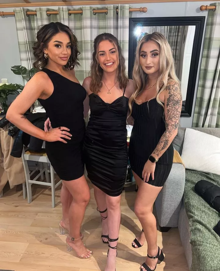 Little black dress trio posted by betaboy97