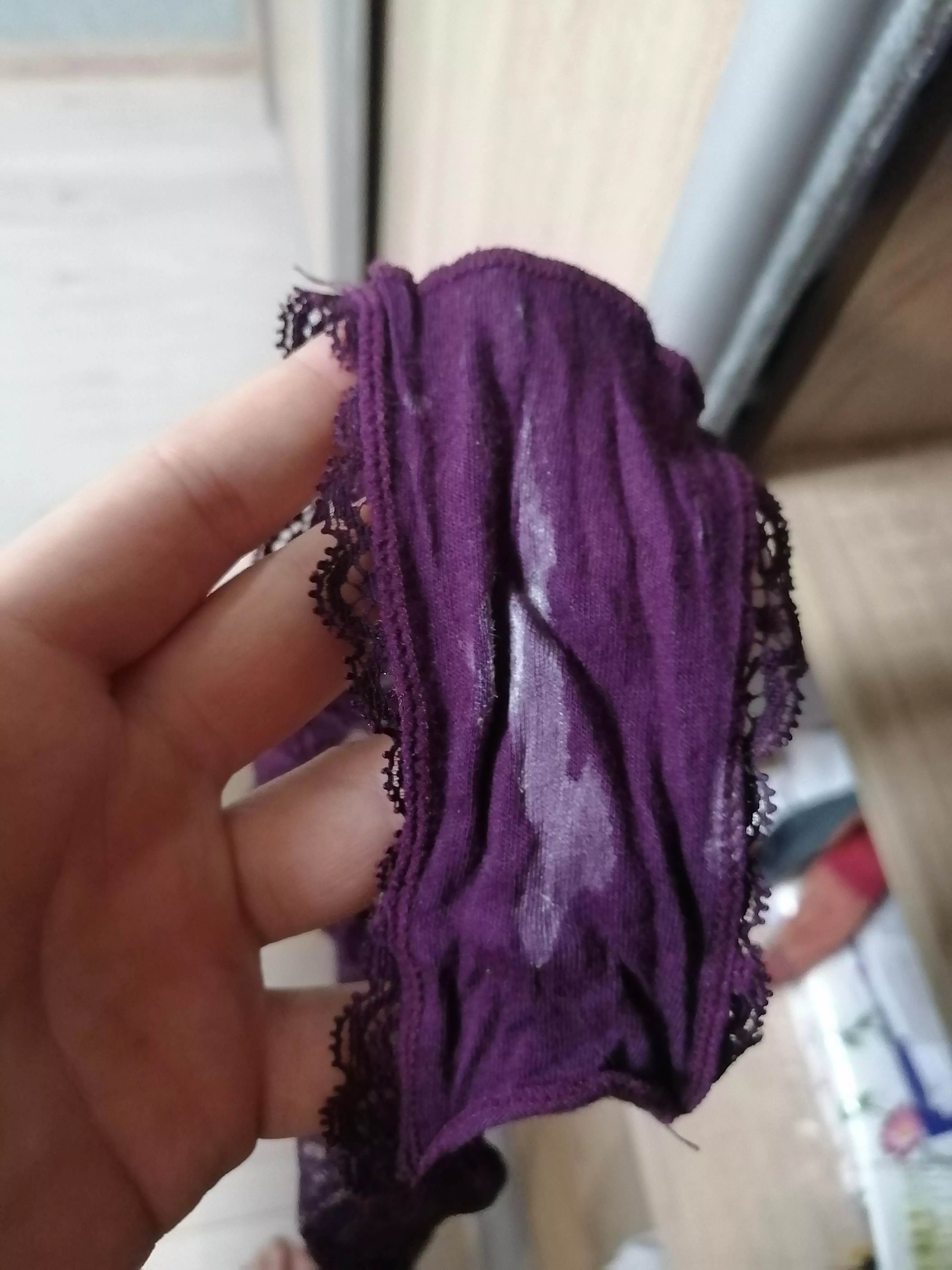 Little purple panties posted by Kitty_in_flowers