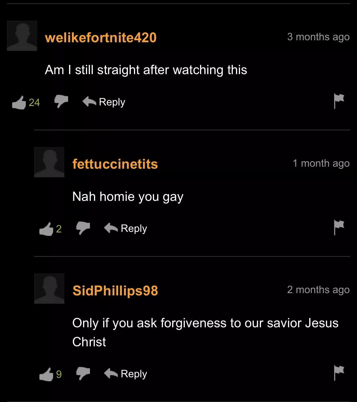 Lmao, bro said ask for forgiveness from Jesus Christ. posted by CountRexton