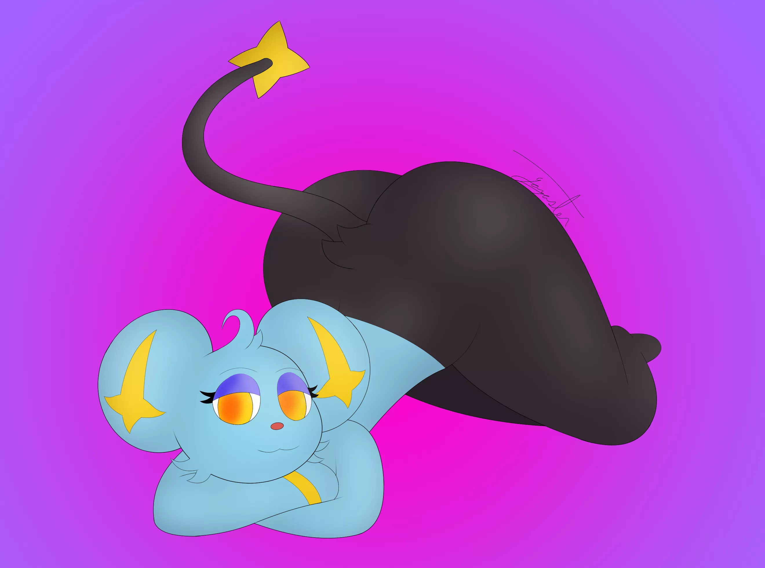 Local Shinx shakes his ass at you, more at 11 [Gazaster] posted by gazaster