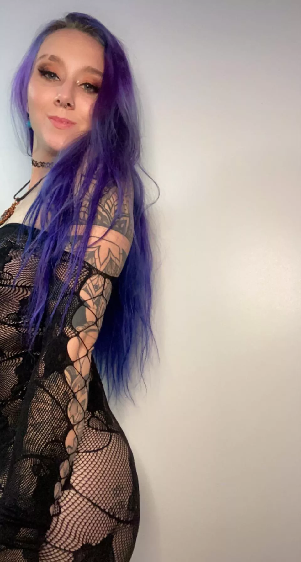 Long and purple 🥰 posted by Rave_queen_xo