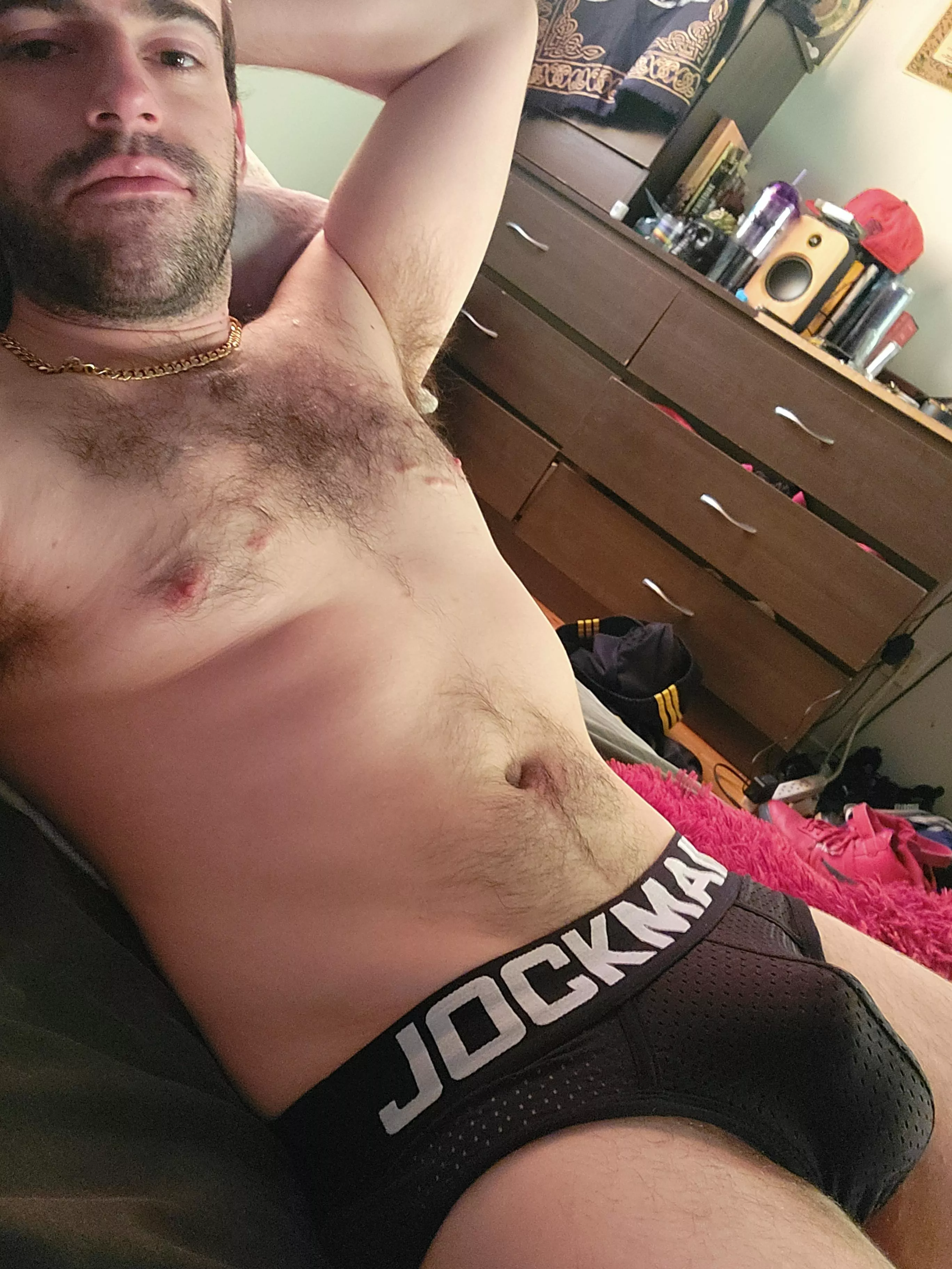 Long day at works, now at least I can relax in my underwear ;) posted by Prize-Locksmith8940