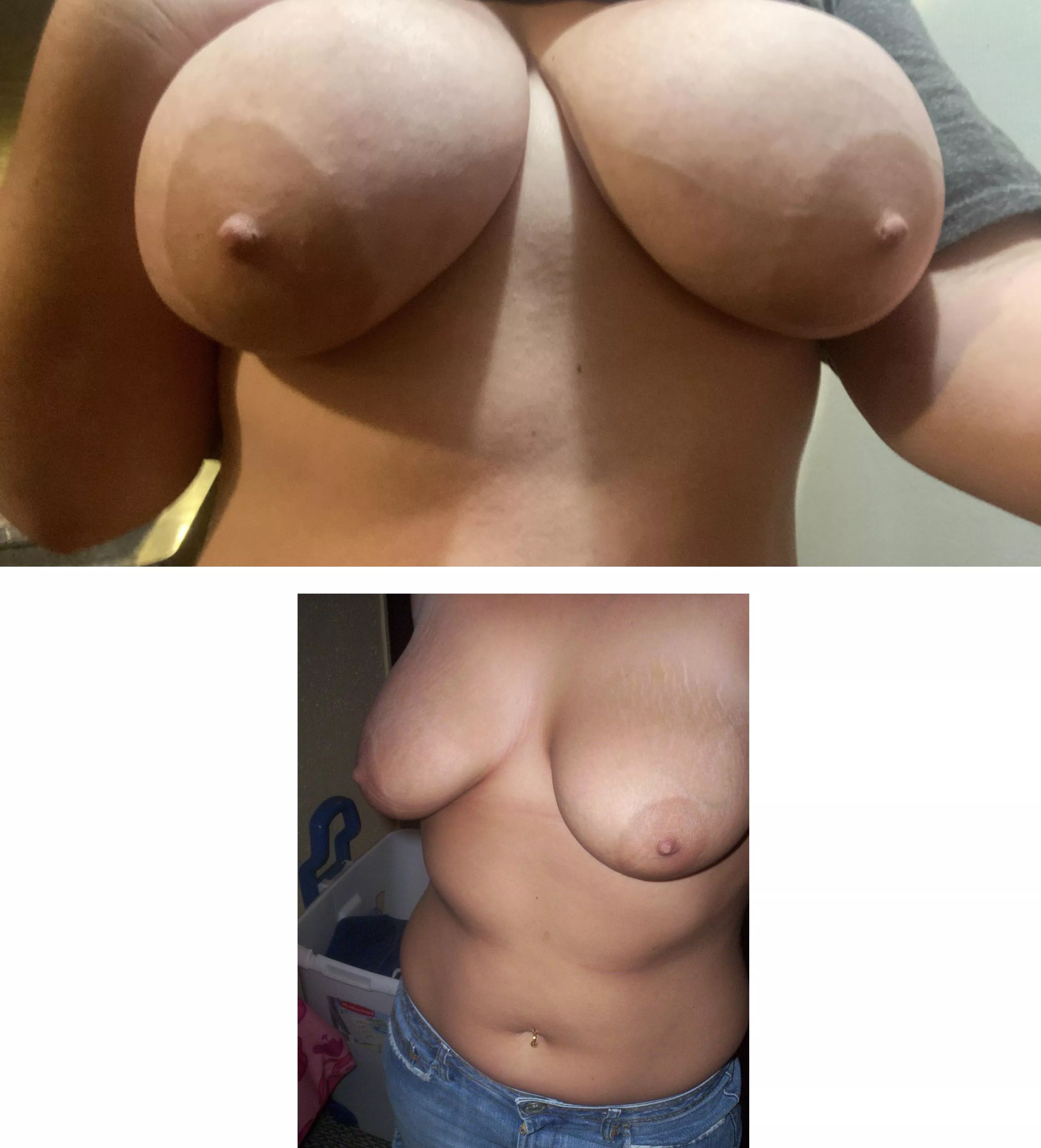 Look how much my areolas grew from 21-40! posted by Cumqueenbignips