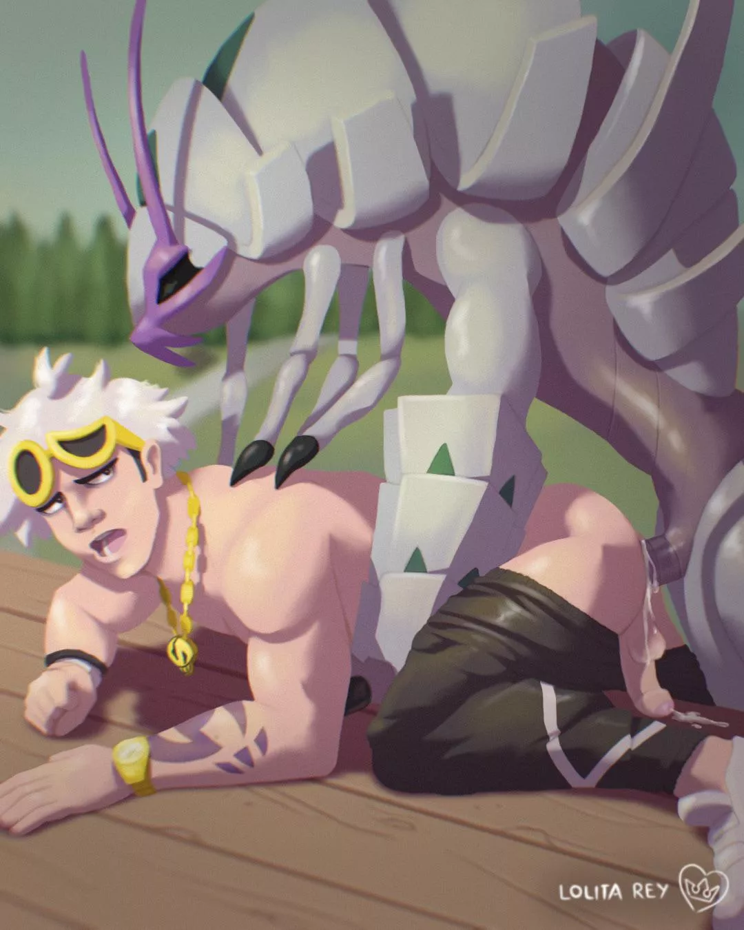 Looks like Guzma taught Golisopod a new move (twitter:@dloresrey) posted by LolitaRey