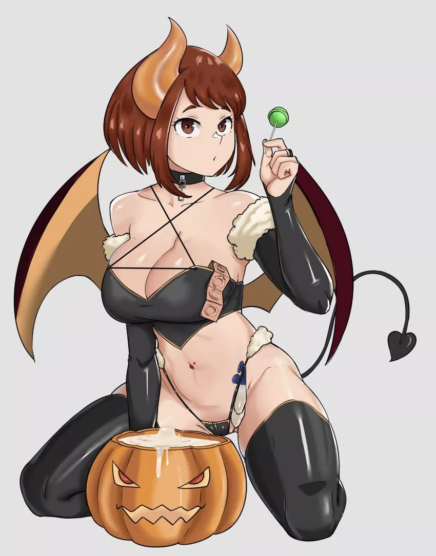 Looks like Ochako got a lot treats this year [My Hero Academia] posted by TygerPowers75