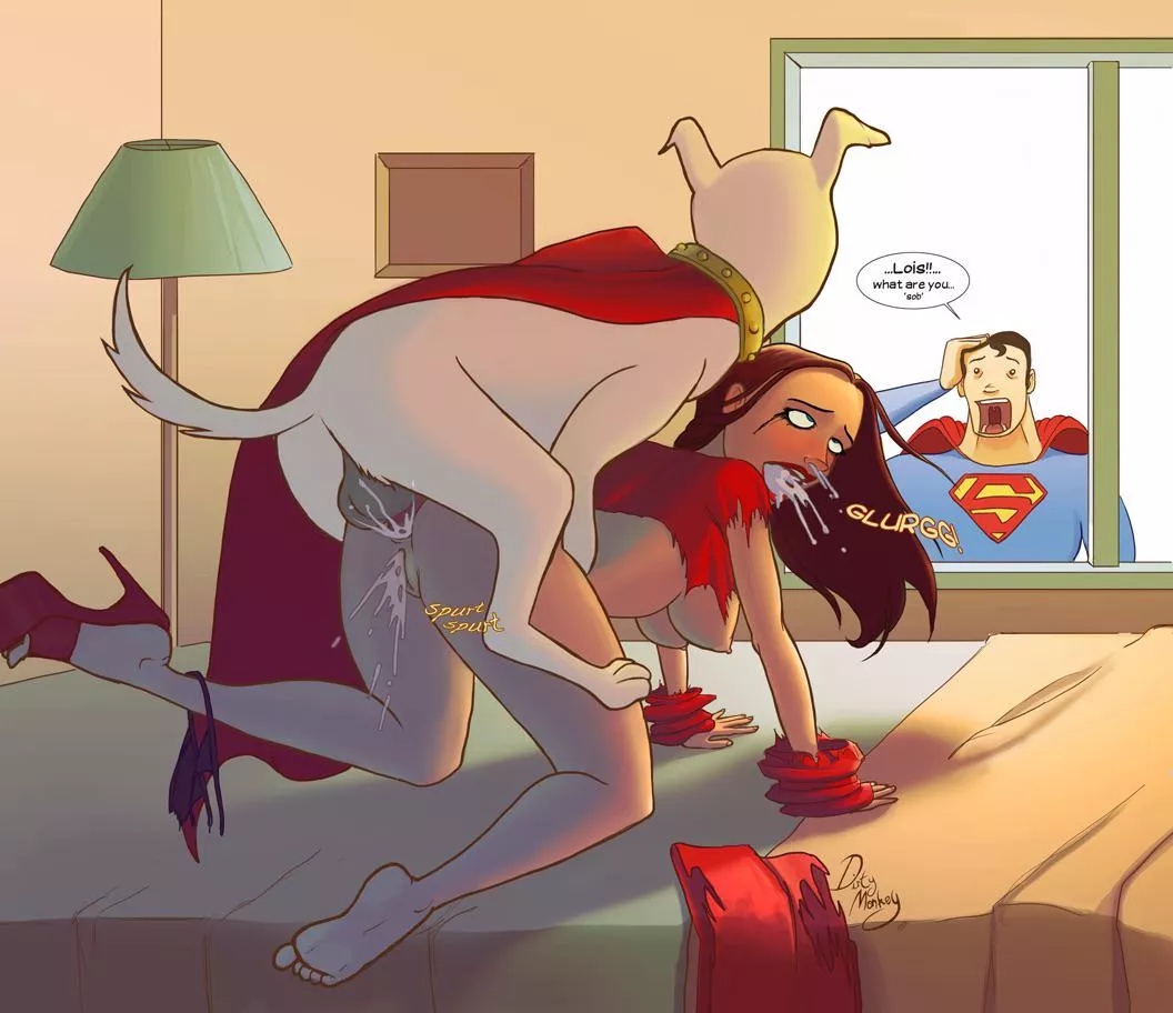 Looks like superman came home early (Dirty Monkey) posted by Just4Friends69