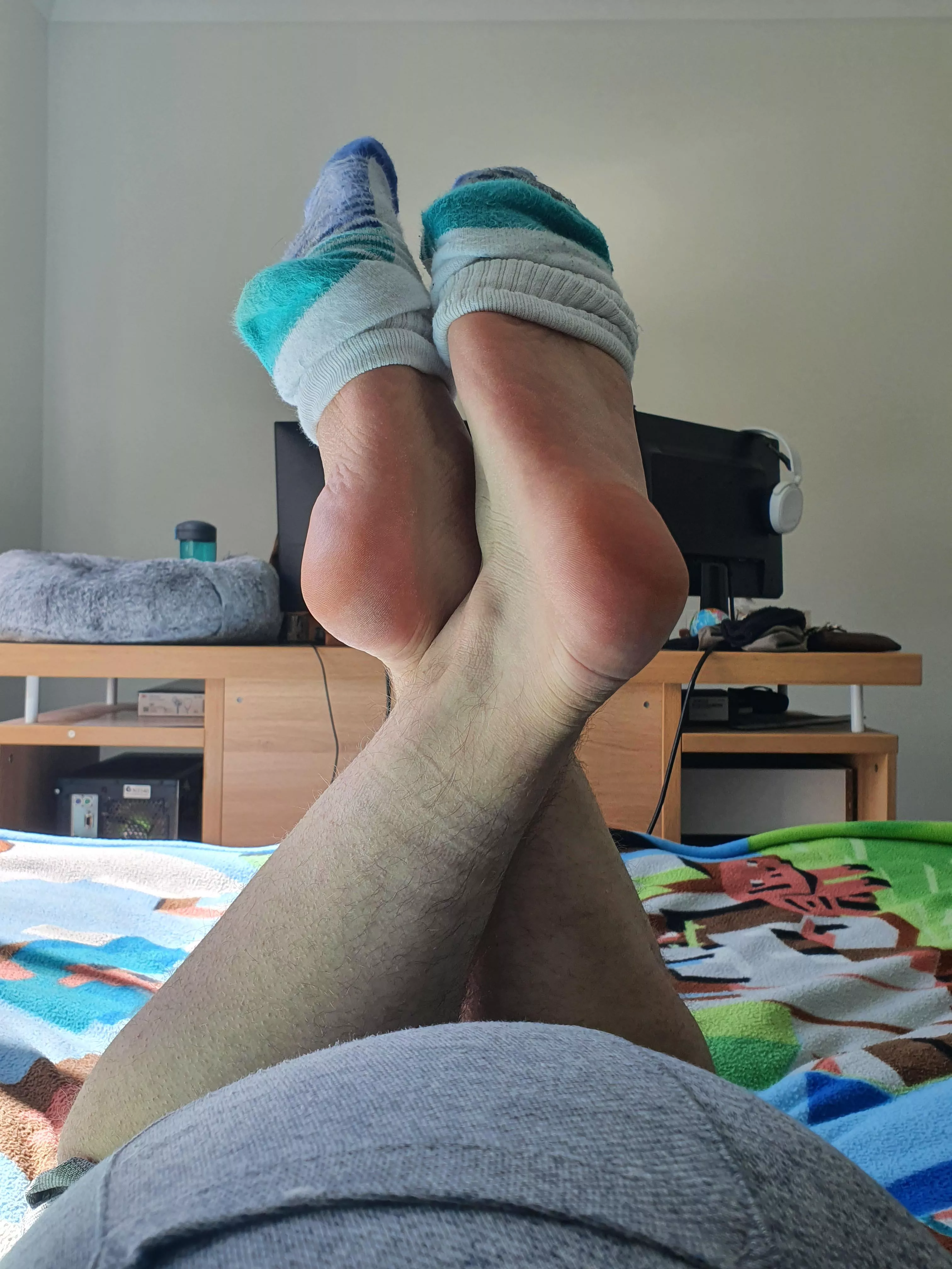 Looks my socks are coming off to expose my bare soles posted by Ranger_Gerald