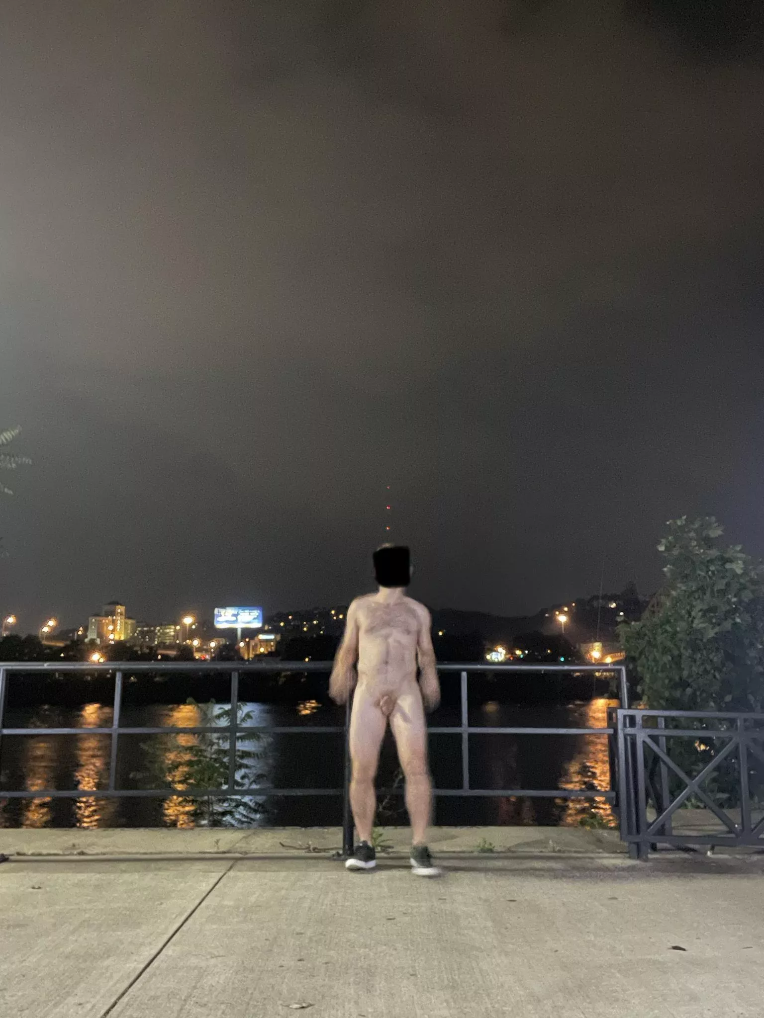 Lost a football bet - had to strip in public, take a timed photo and let you all see my straight body posted by nolaguy777