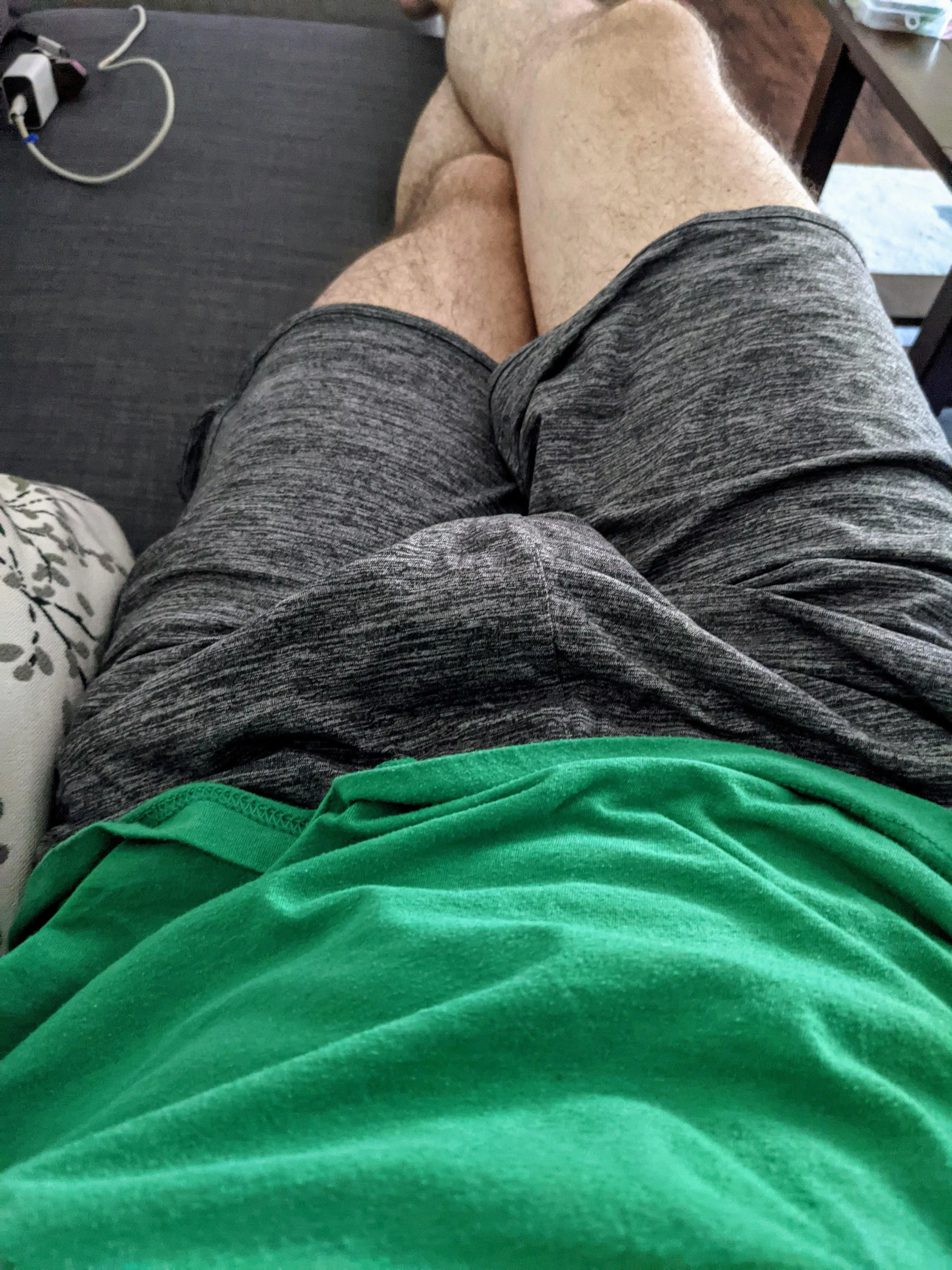 love how these new shorts show my bulge ðŸ˜ˆ posted by therealzack2