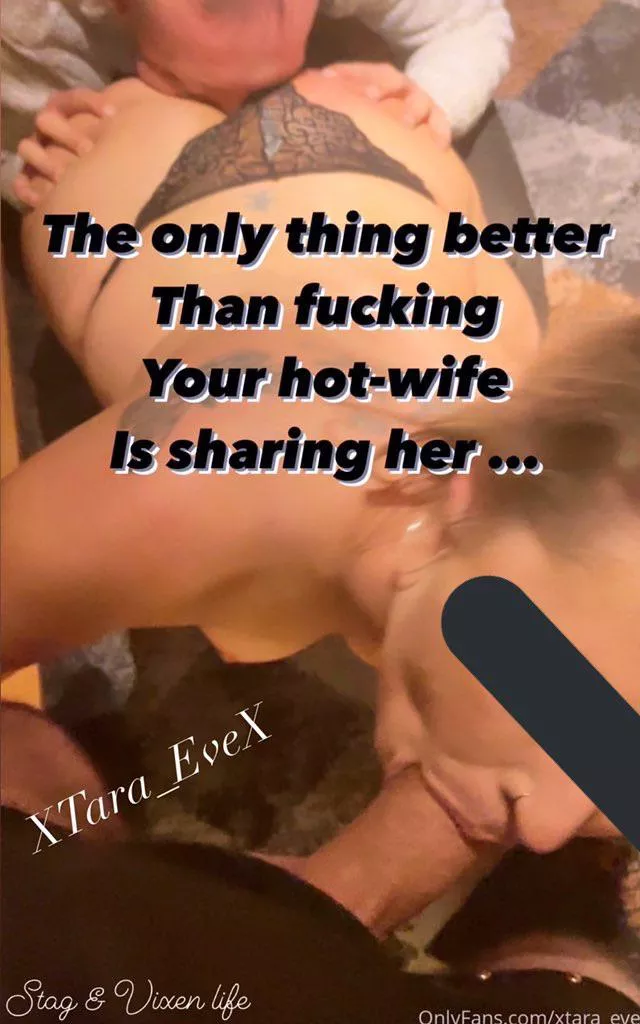 Love sharing my hot wife 🥰 she’s my favourite pornstar 😛 posted by TaraAndNiko69