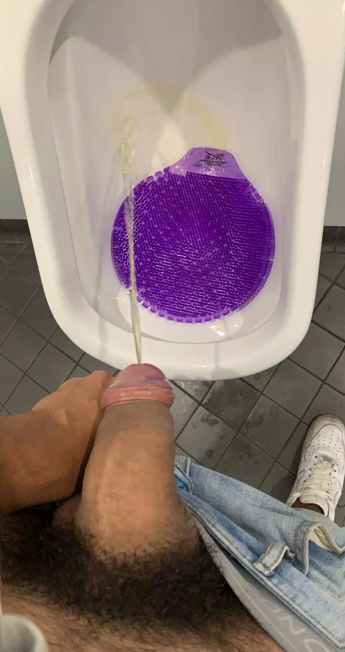 Love showing off my thick uncut cock in the bathroom (M18) posted by greekgod111