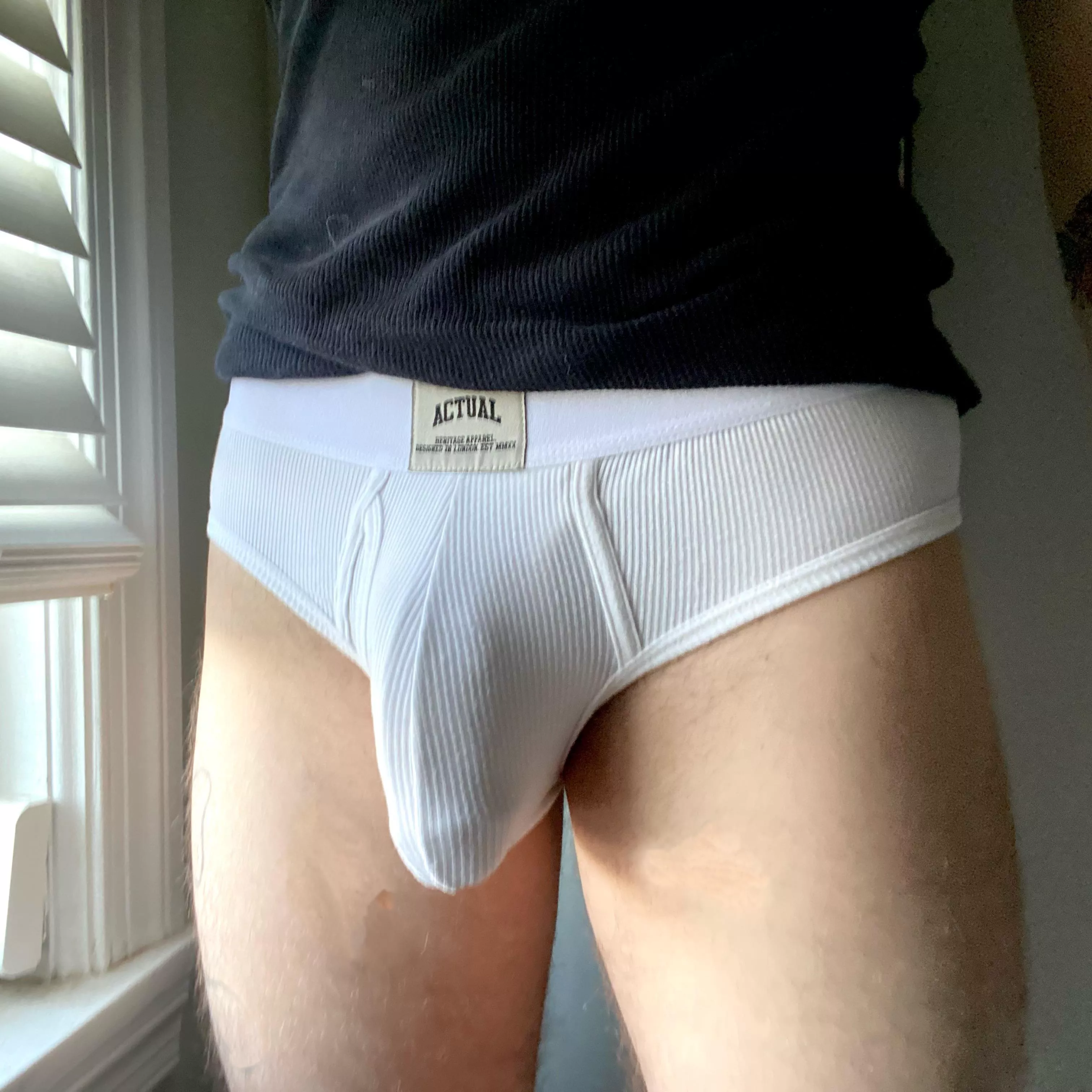 Love the way these briefs make it look posted by Fsh__stx