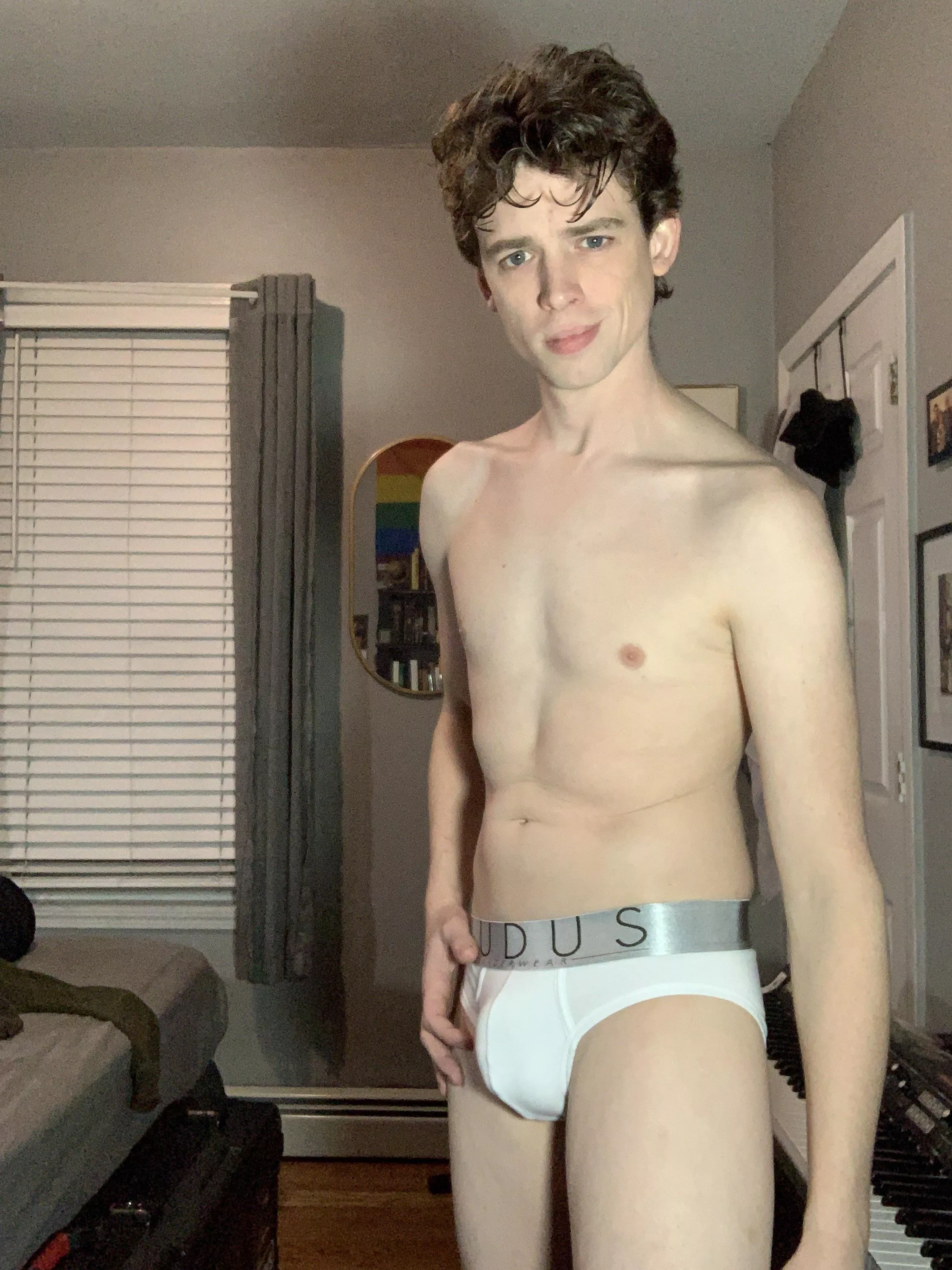 Love these white briefs! posted by Amblethrush