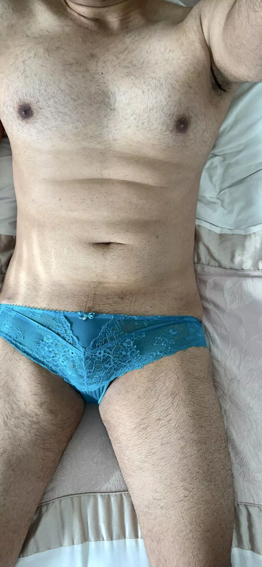 Loving my sisters panties 😋 posted by onebrownbro