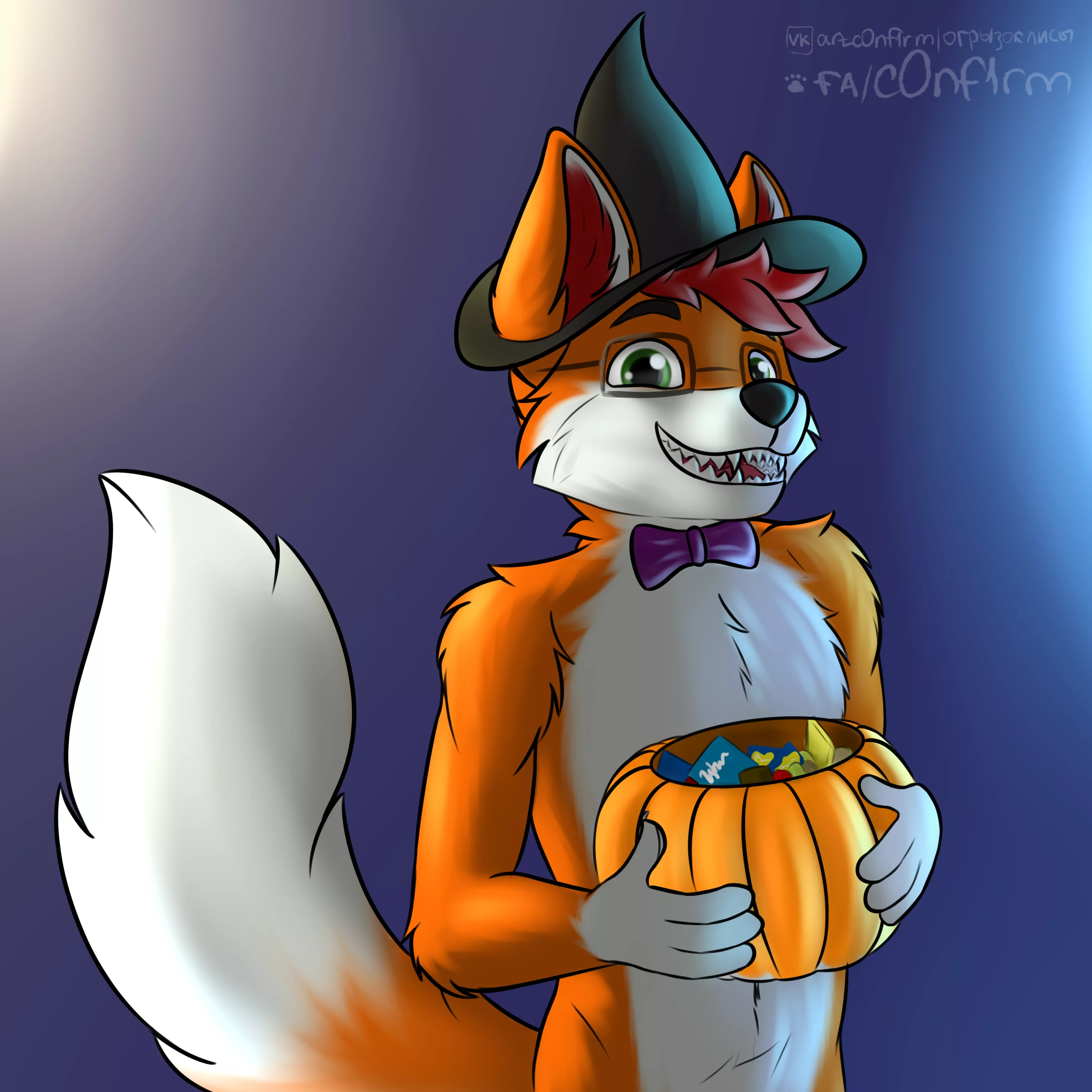 Luca sharing spookness(and chocolate) owo posted by moncuZ