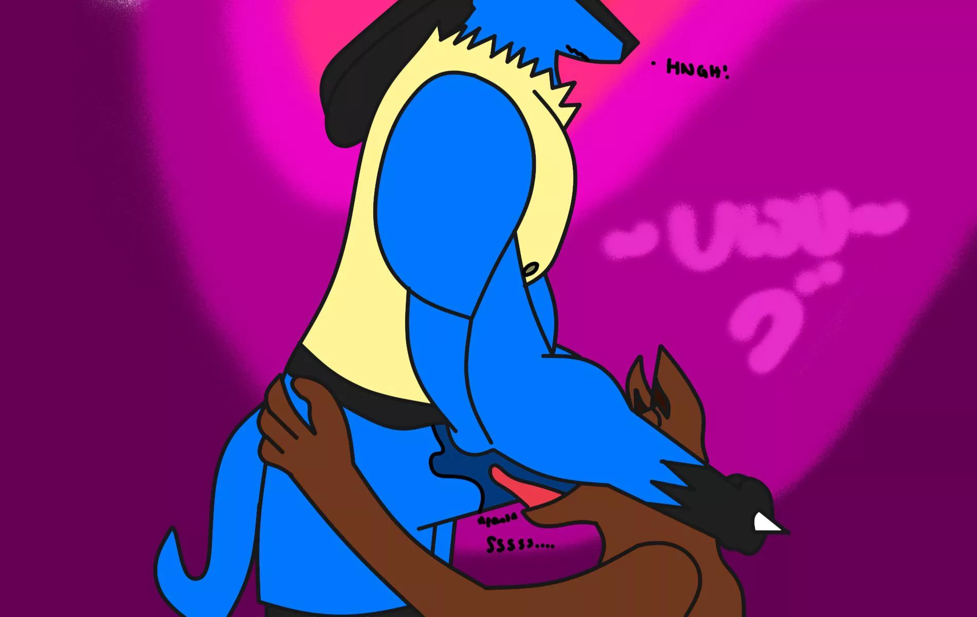 Lucario gets a blowjob [artist: me] posted by CodythebuffandgayLu