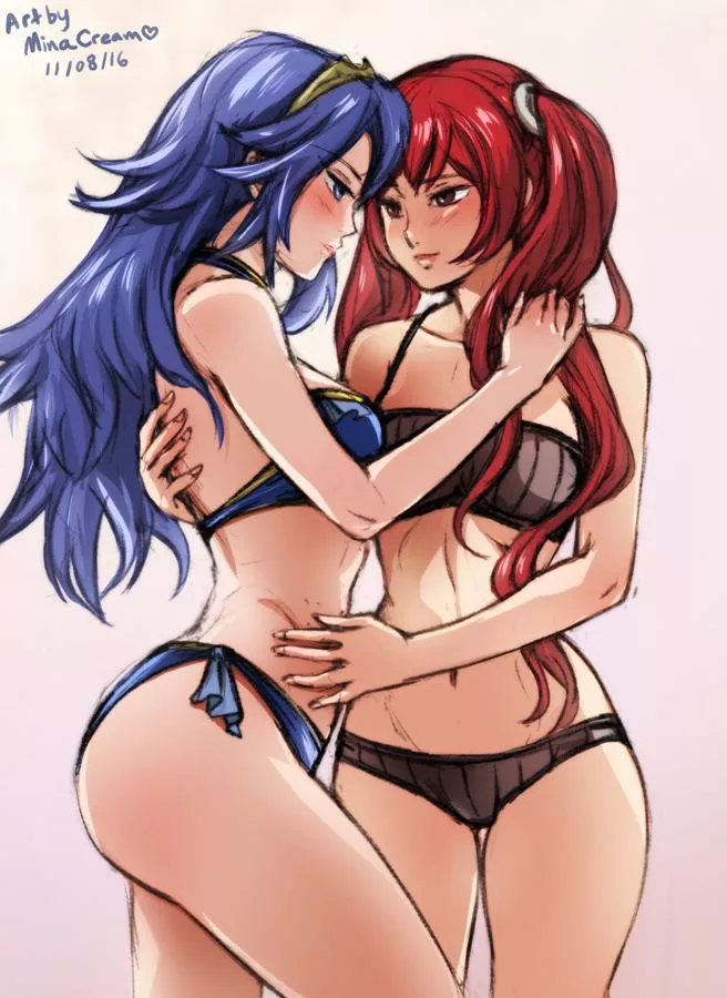 Lucina x Severa (MinaCream) posted by funkierkong