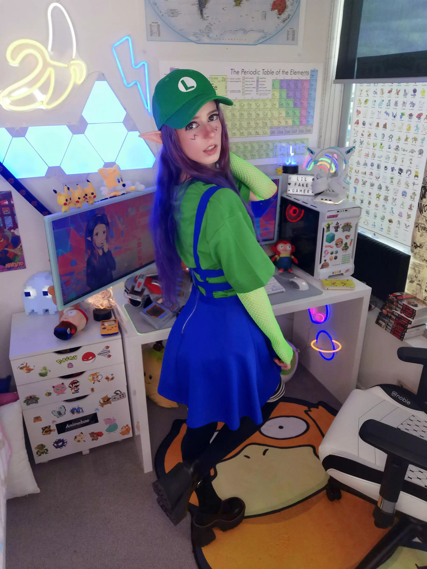 luigi turned alt 🤗❤️ posted by lilfakegamer