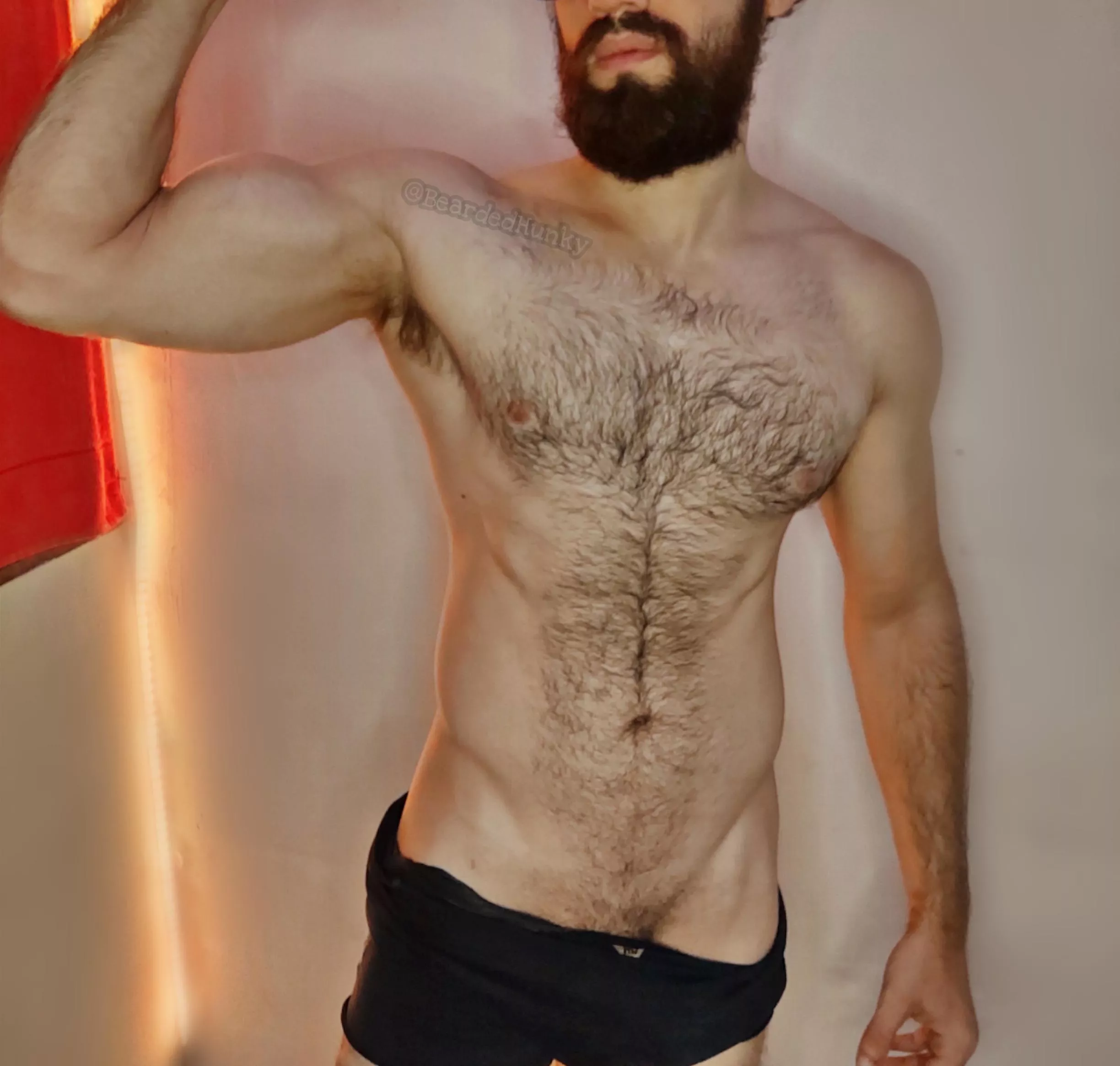 (M) 24. Biceps and V posted by Bearded_Hunky