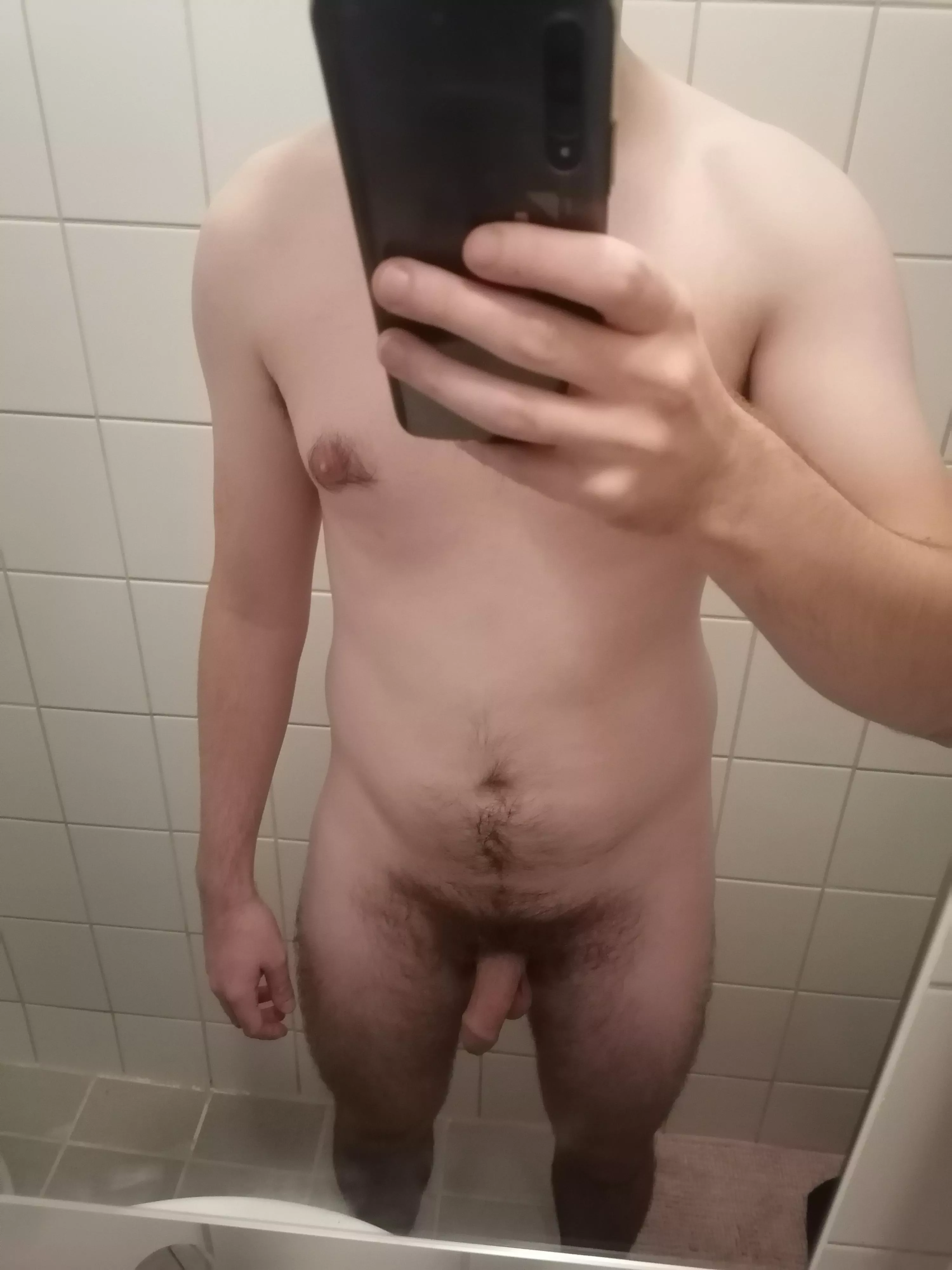 [M, 27, 78kg, 180cm] Put on a tiny bit of weight since I last posted 2 months ago, and along with the exercise I've added into my routine I'm starting to feel a lot better about how my body looks posted by tryingsomethingnude