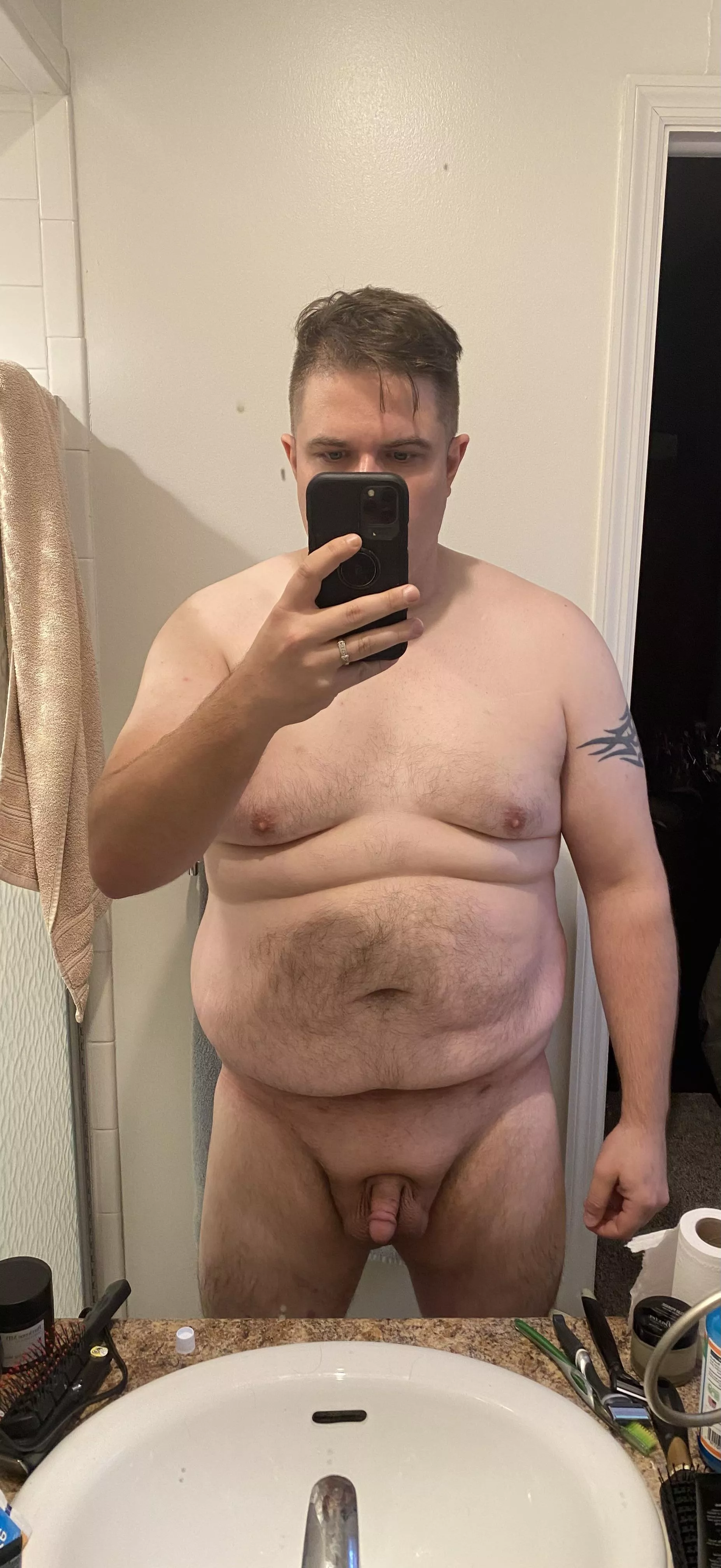 M [34] 6’1 255lbs. Hard to believe I used to be 309lbs! Stoked that I am down 54lbs posted by dontknow643