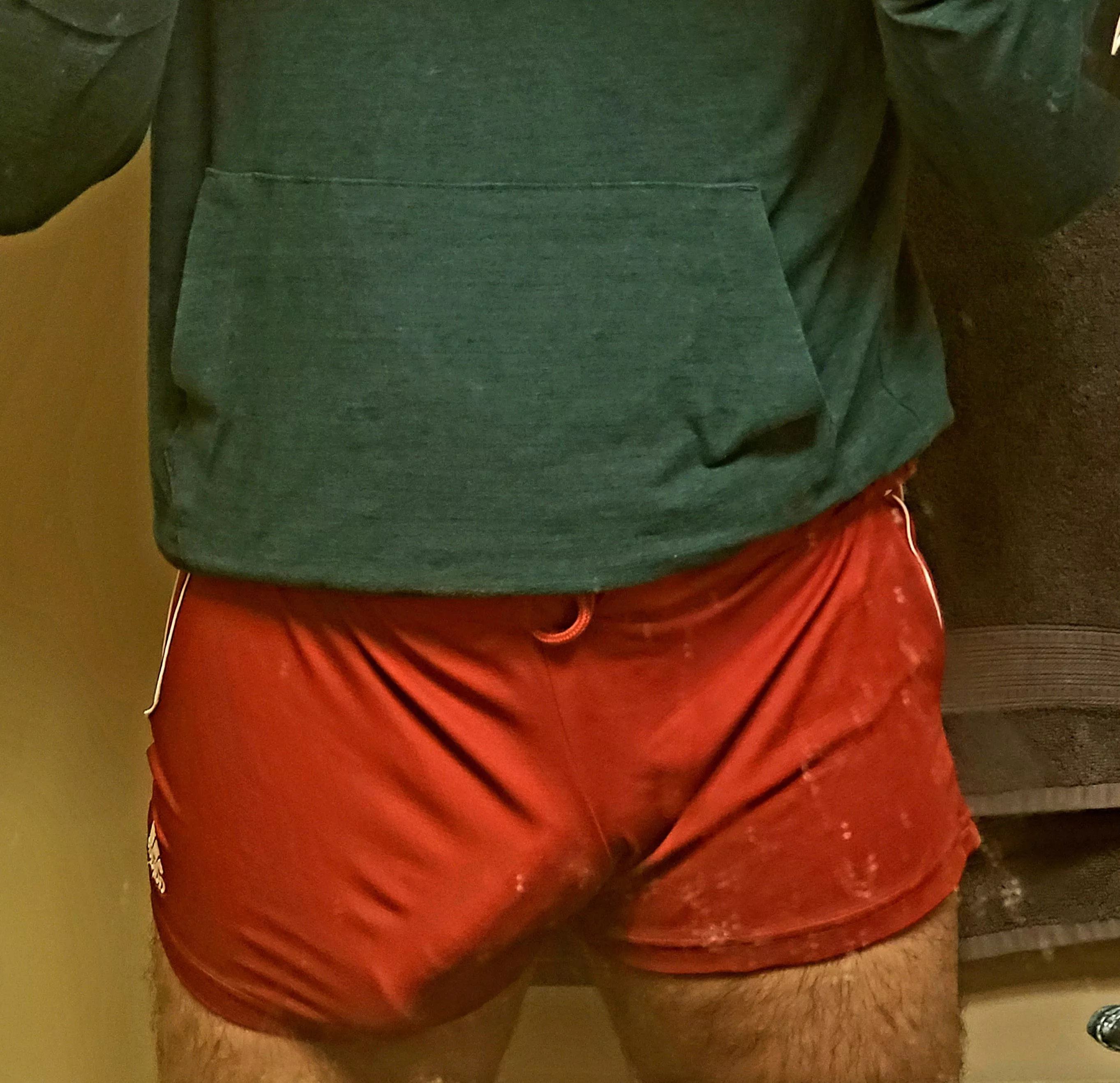 [M] New shorts arrived too small. Should I still go for my run?? posted by thinkthicc