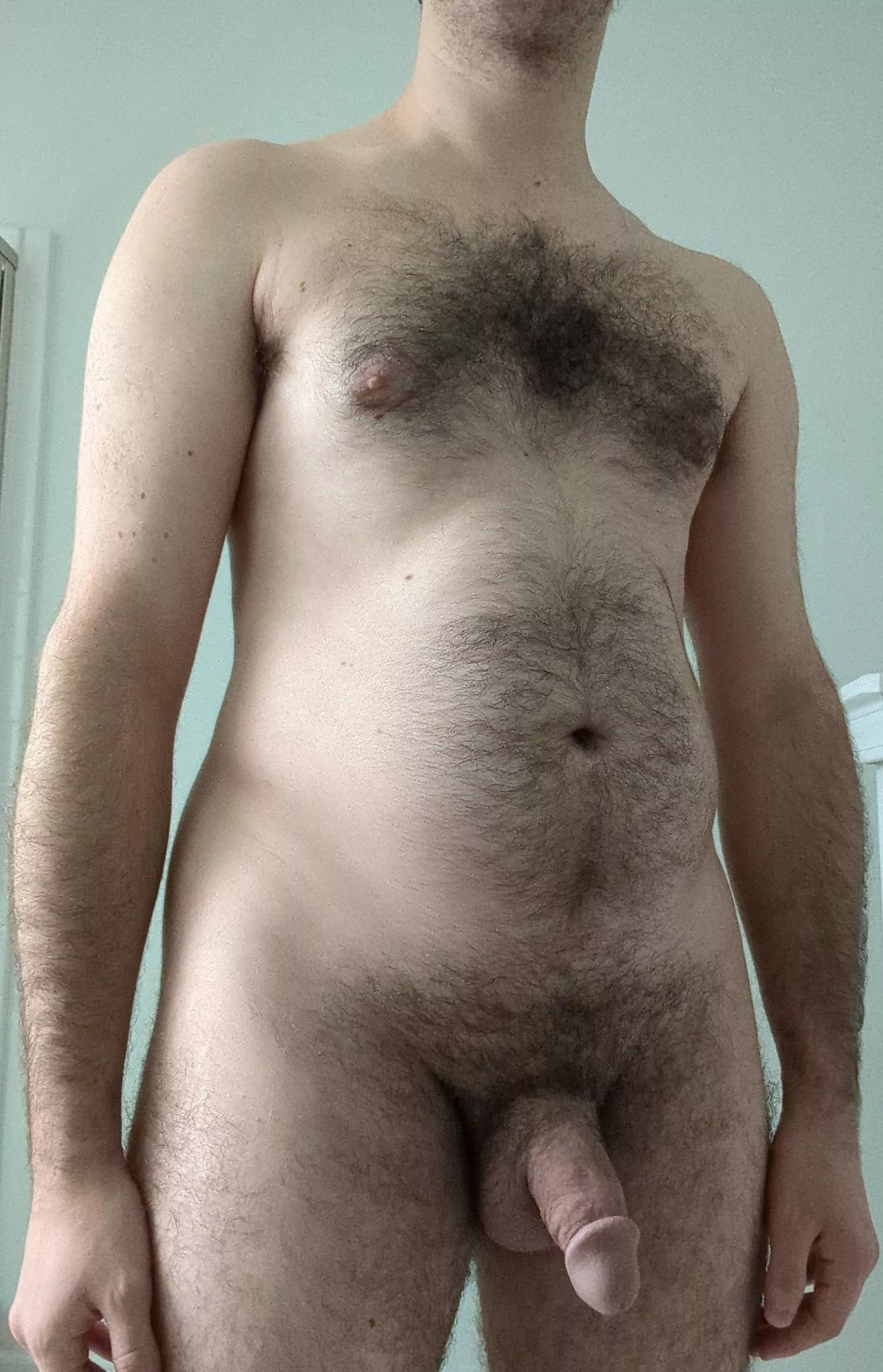 M/30/5'5/145lbs I feel like I gained a little bit of weight since the last time I posted a picture, and I feel like this is my least flattering angle posted by hard-rod