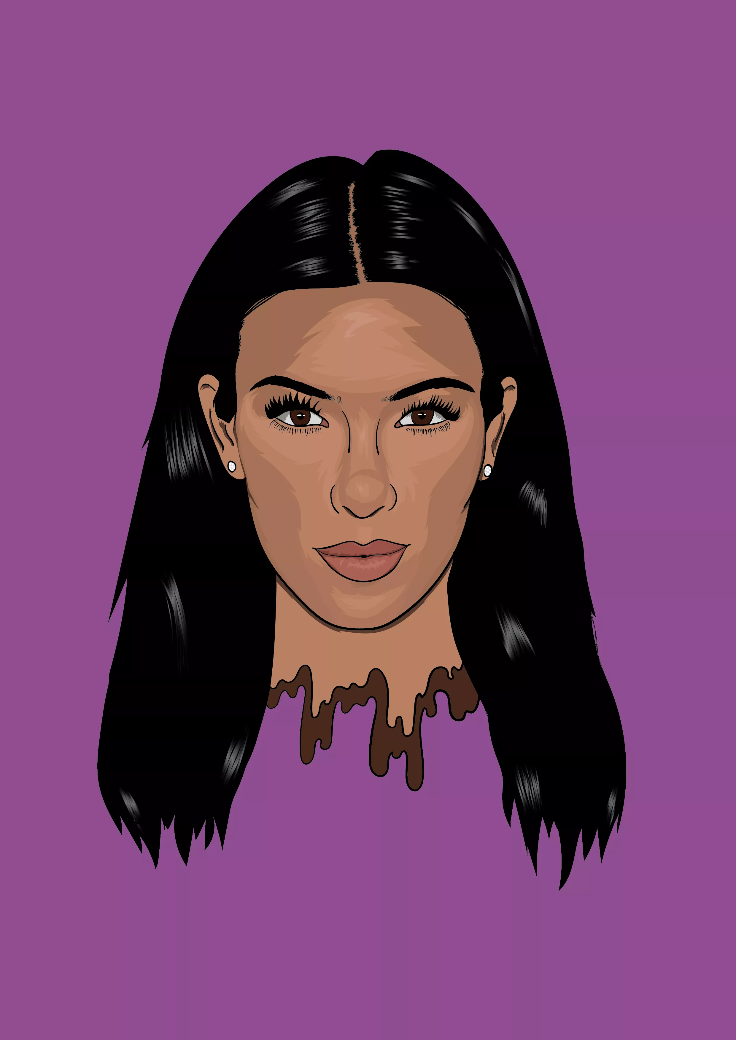 Made a drawing of Kim posted by Homie-Narab