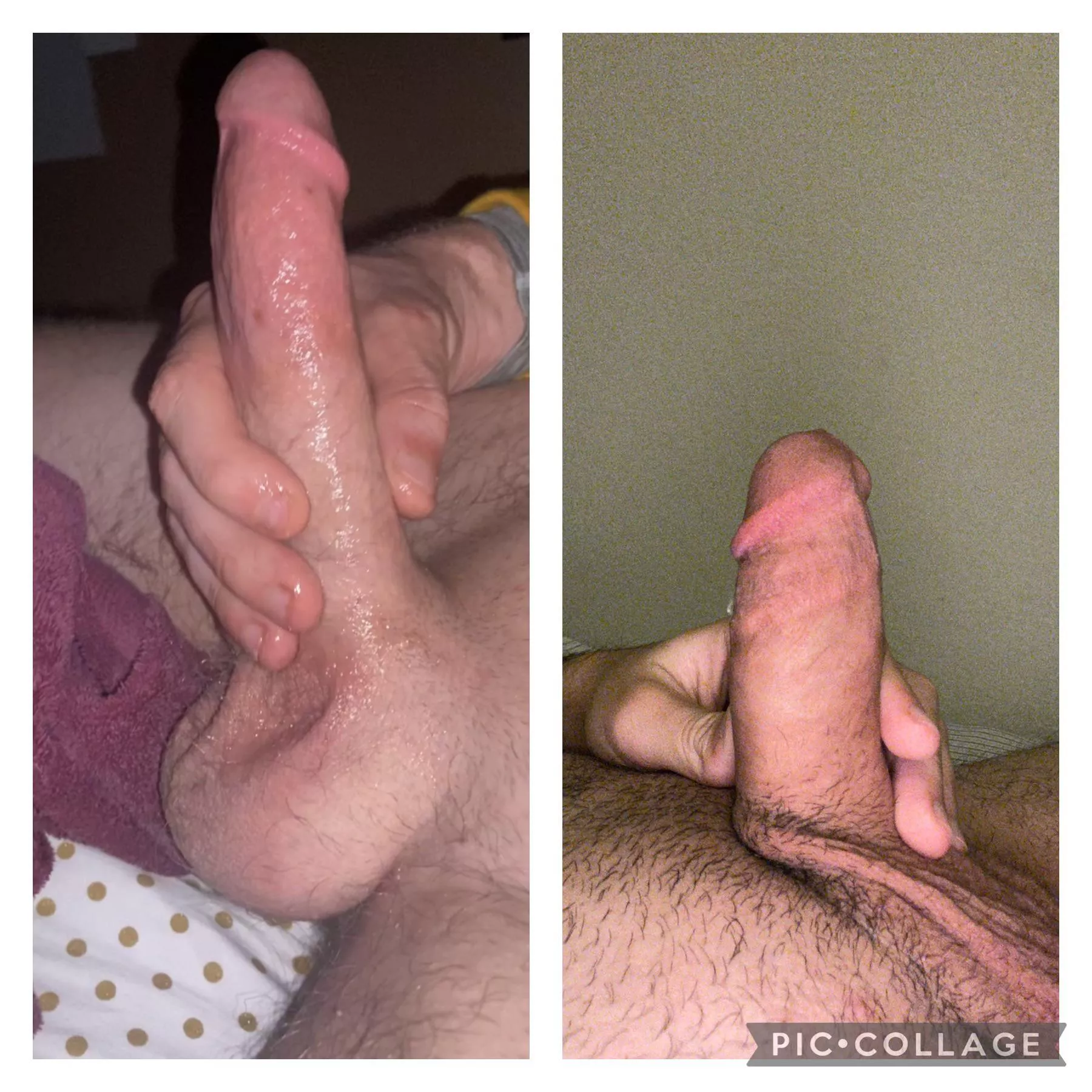 Made a size bet with u/L_L_T6 and his cock completely outclassed mine. Loser had to post. posted by redersin