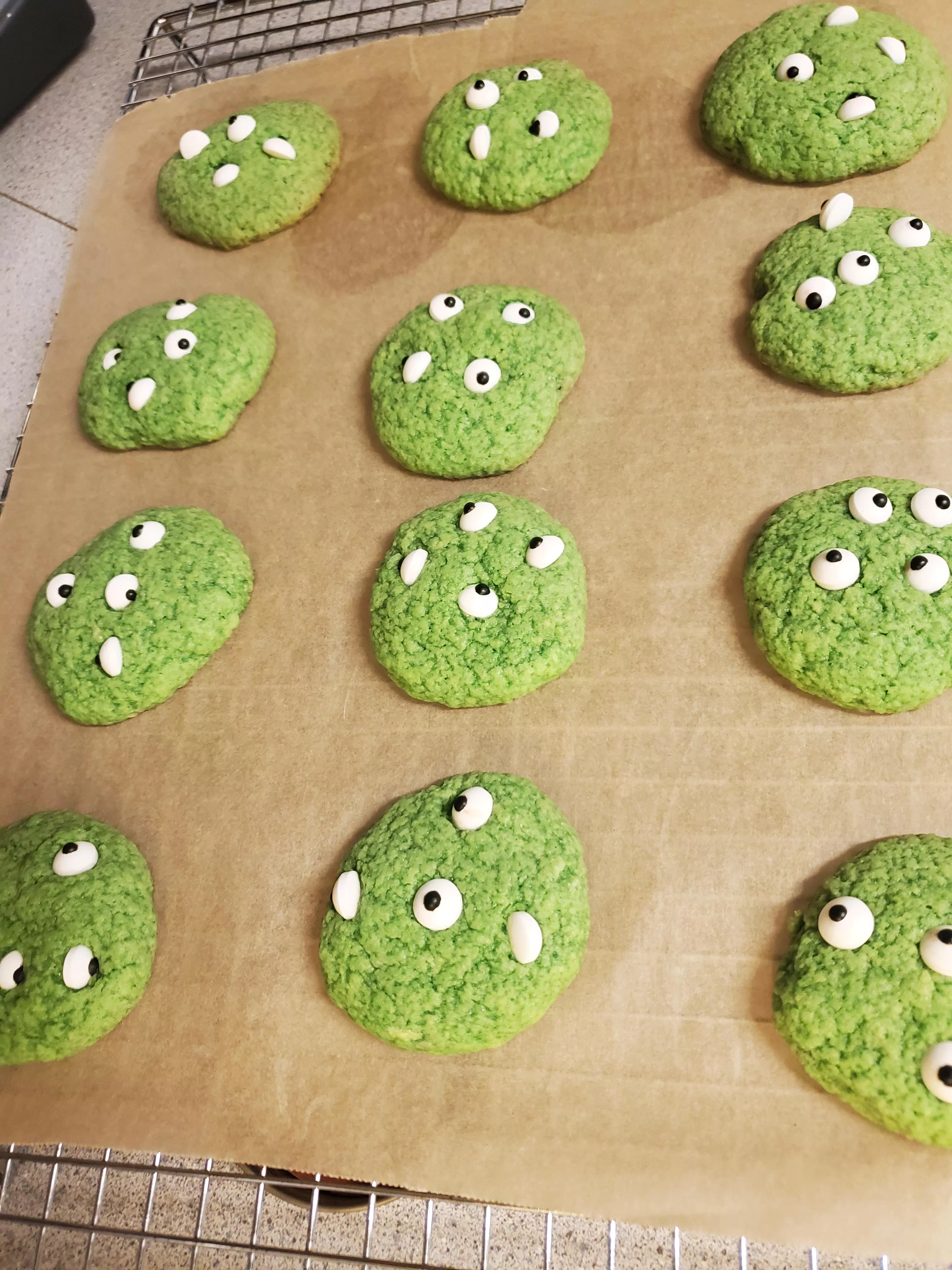 Made monster cookies!ðŸ§Ÿâ€â™€ï¸ðŸª posted by SoRod420