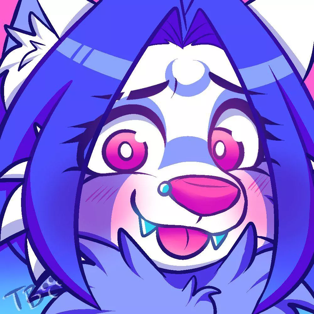 Made my first icon of my fursona uwu ( Art by me @tanukiblues on Twitter ) posted by KanejjiKun