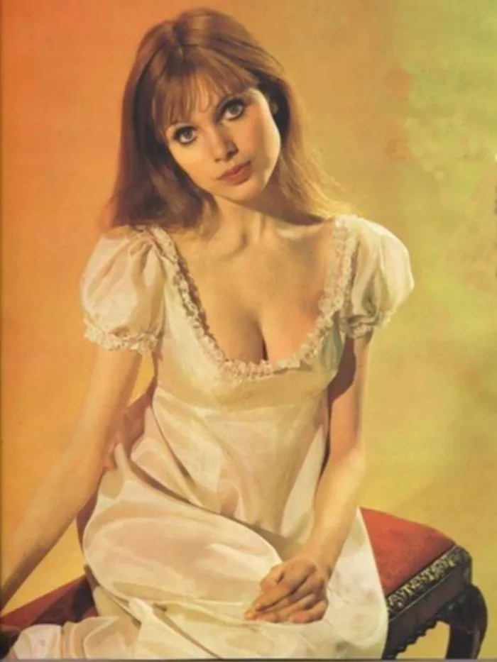 Madeline Smith, c.1970 posted by tungstenbell