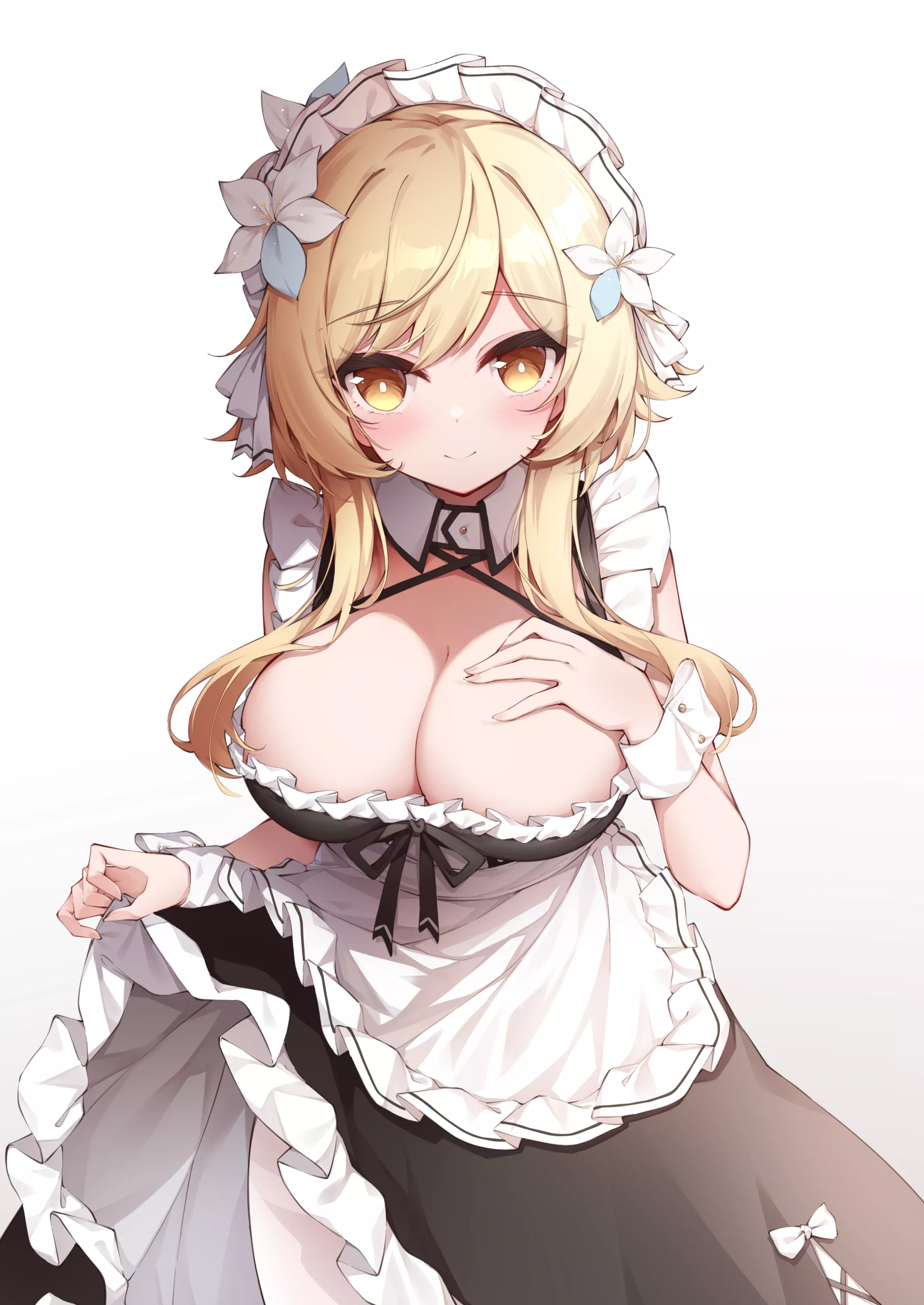 Maid Lumine posted by xSaviour_N