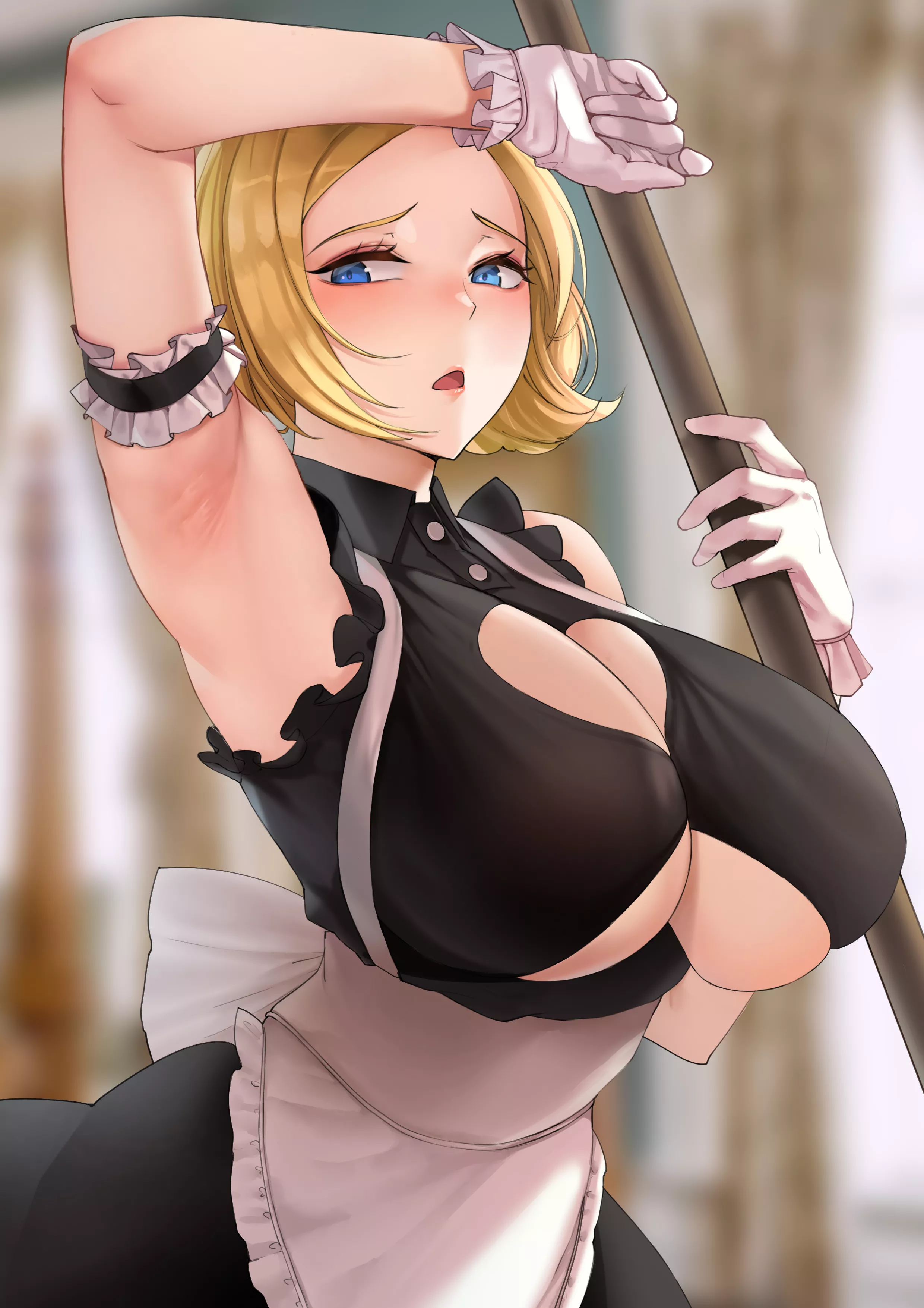 Maid Working Hard posted by midnightassassinmc