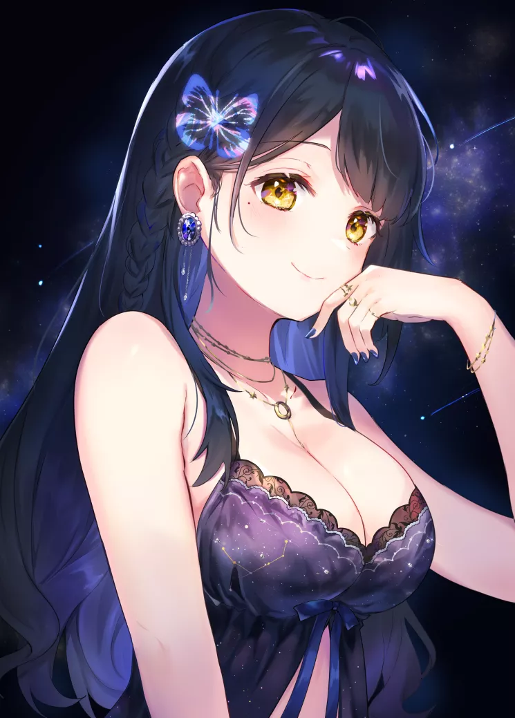 Maiden of Stardust by オムレットマト [Original] posted by _Eltanin_