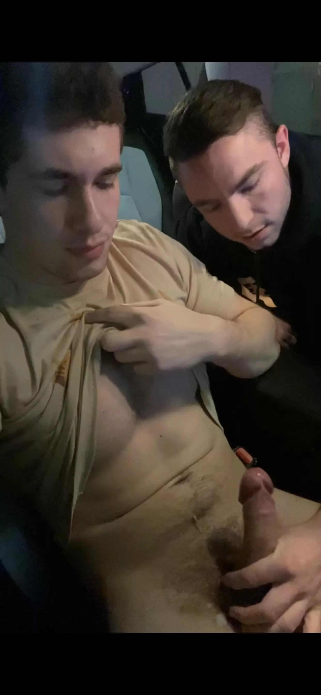 Making my bro cum in the car wash 💦 posted by PaganBaby00