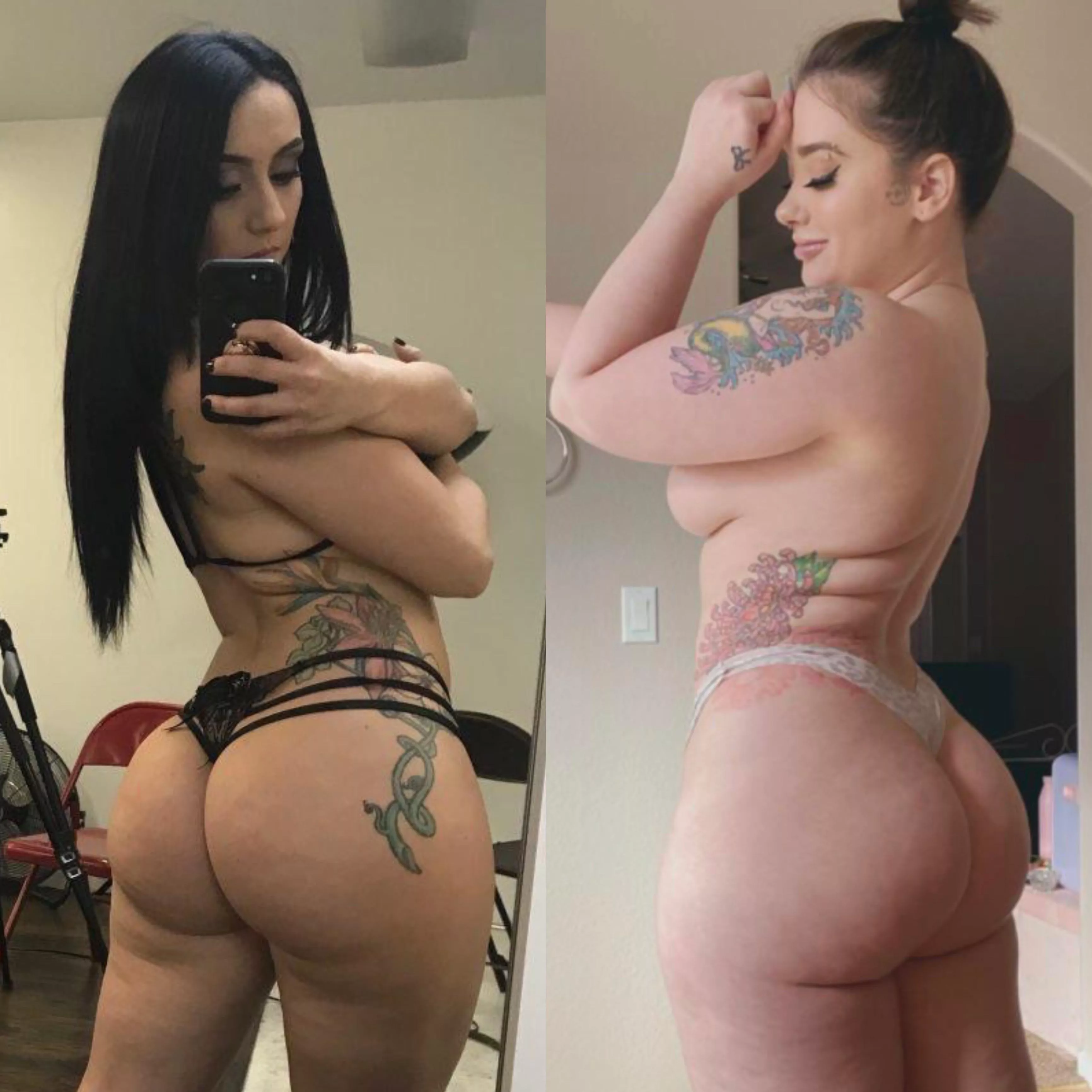 Mandy & Gia : Part 2! “The two biggest asses in porn meet!” ending with 2 penetrated holes and cum everywhere. 🍑💦 posted by jm2780