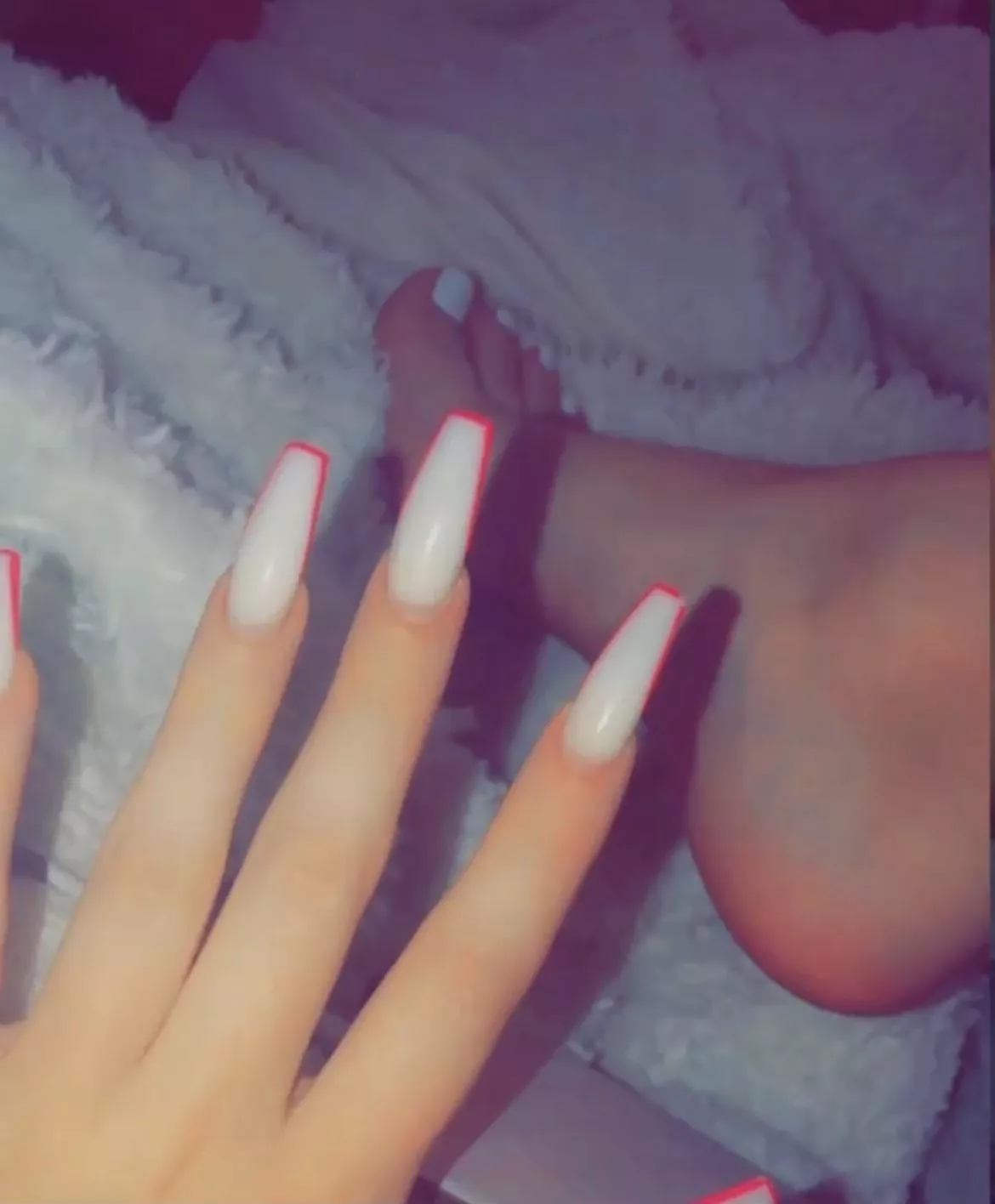 Manicures & pedicures Iâ€™m always tip top ðŸ¥° posted by realprettyangel