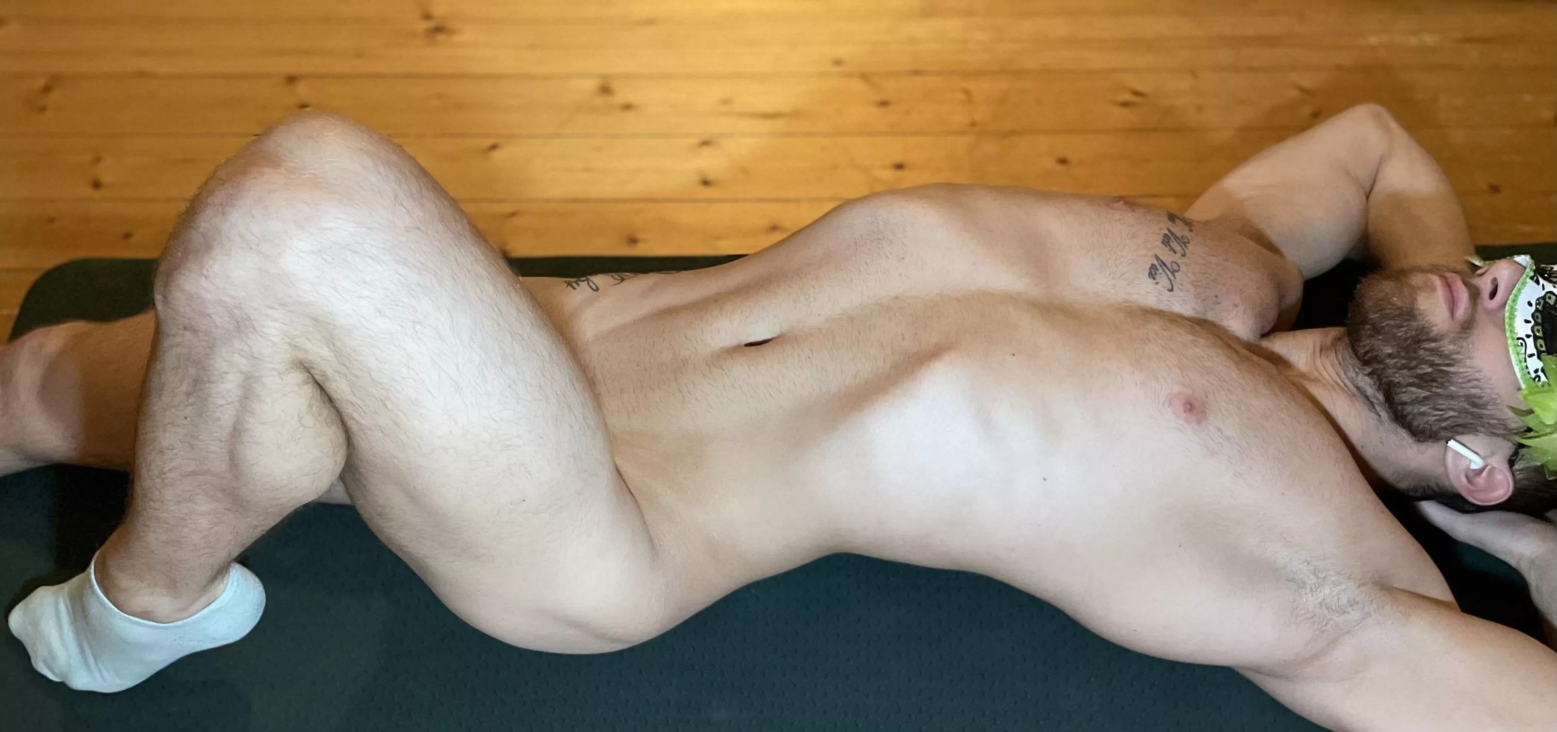 Manly & nude yoga, why not? posted by Fitcookieface