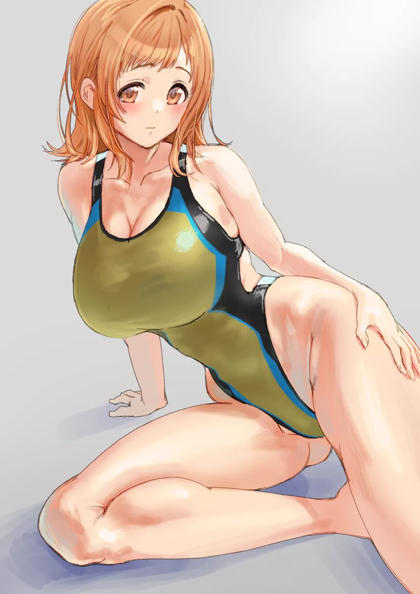 Mano Competition Swimsuit (Dokiyuri) [Idolmaster] posted by sequence_string