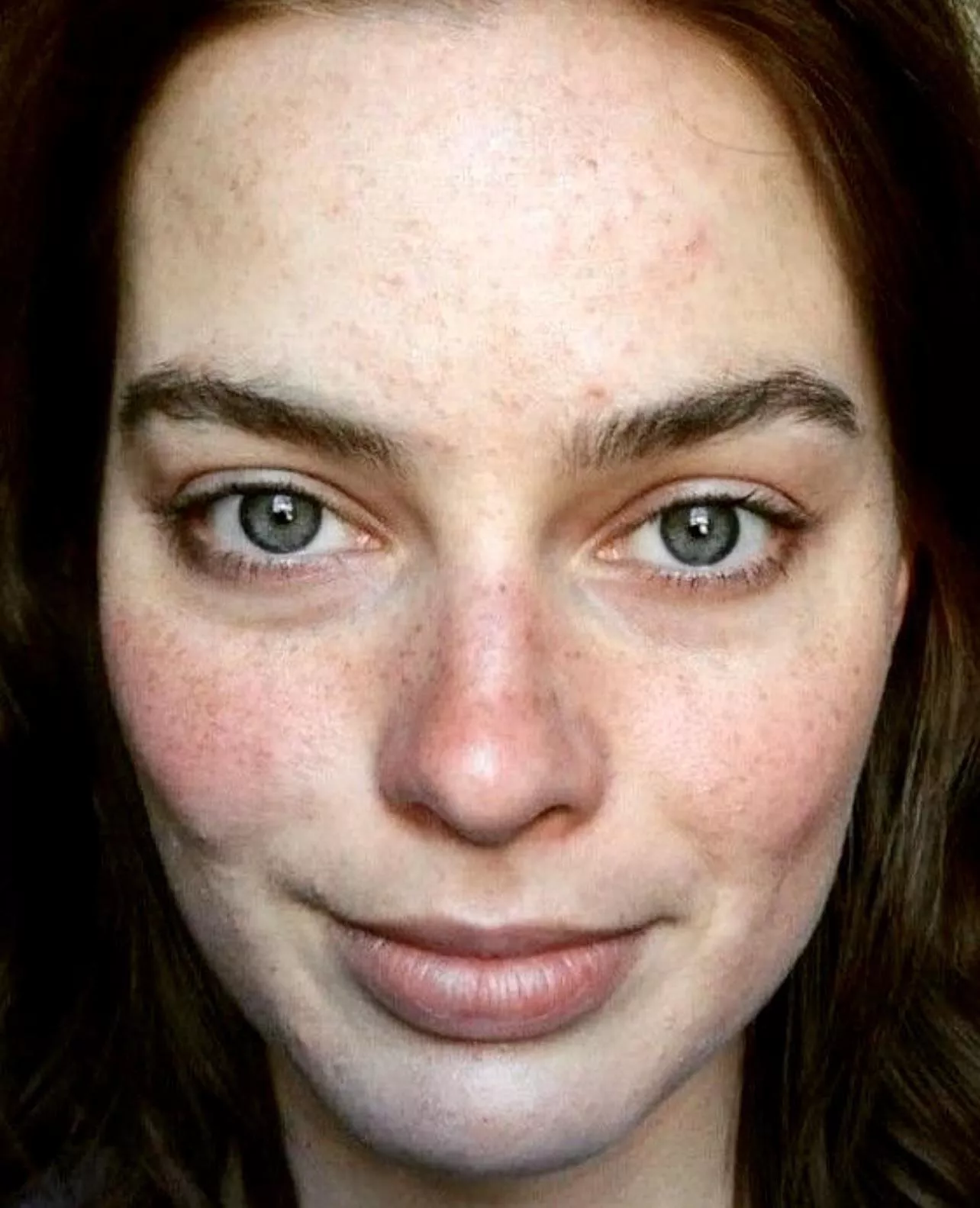 Margot Robbie without makeup is still beautiful ðŸ˜ posted by Underwater_astro