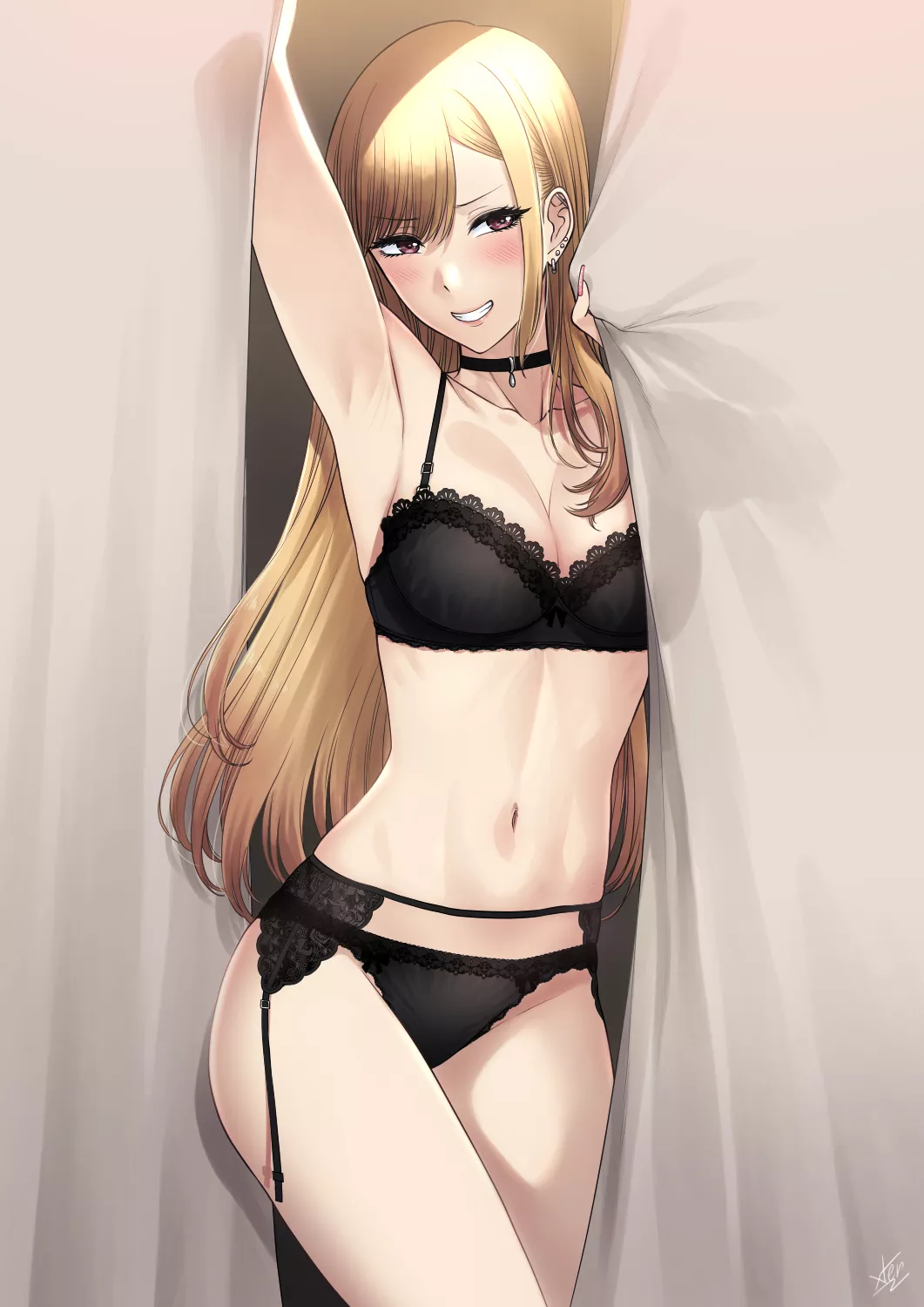 Marin Kitagawa showing her new lingerie (XTER) [Sono Bisque Doll wa Koi wo suru] posted by NightmarePuppe8