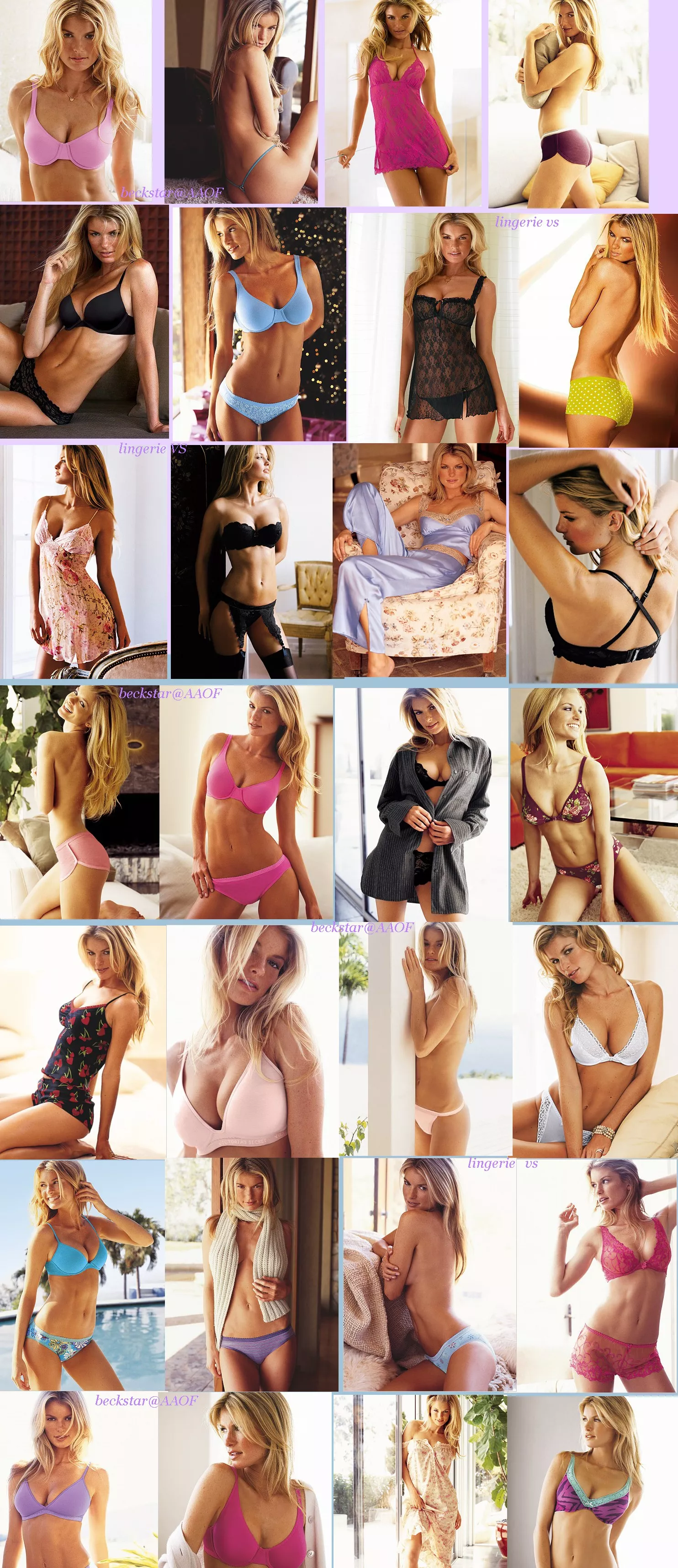 Marisa Miller - Victoria's Secret Collage posted by thejacksoncage12