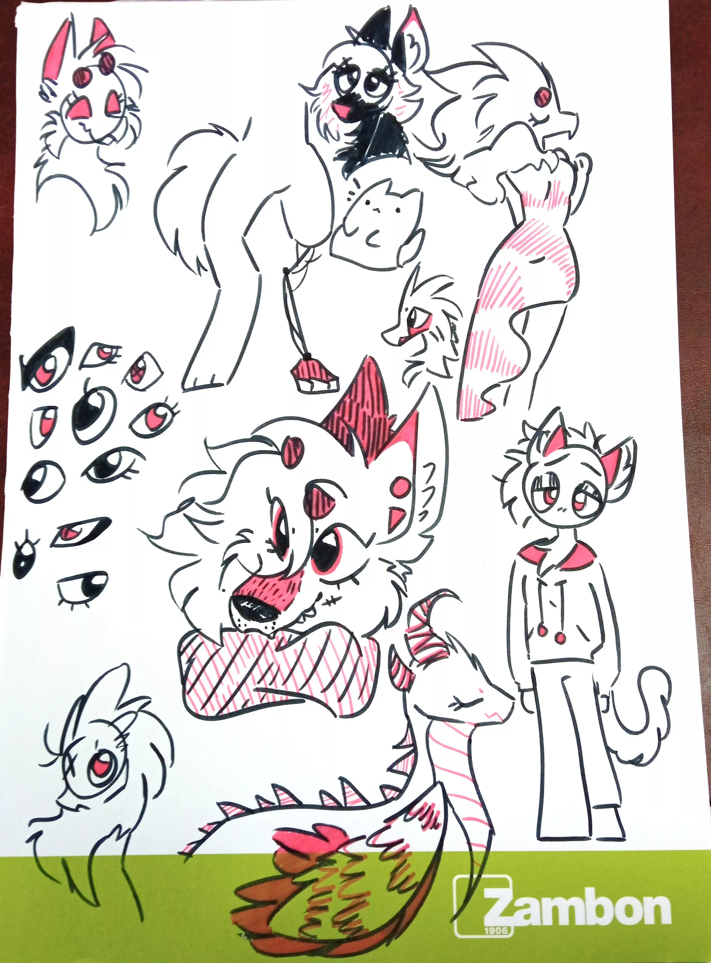 Marker Doodle Page - art by me posted by animablu