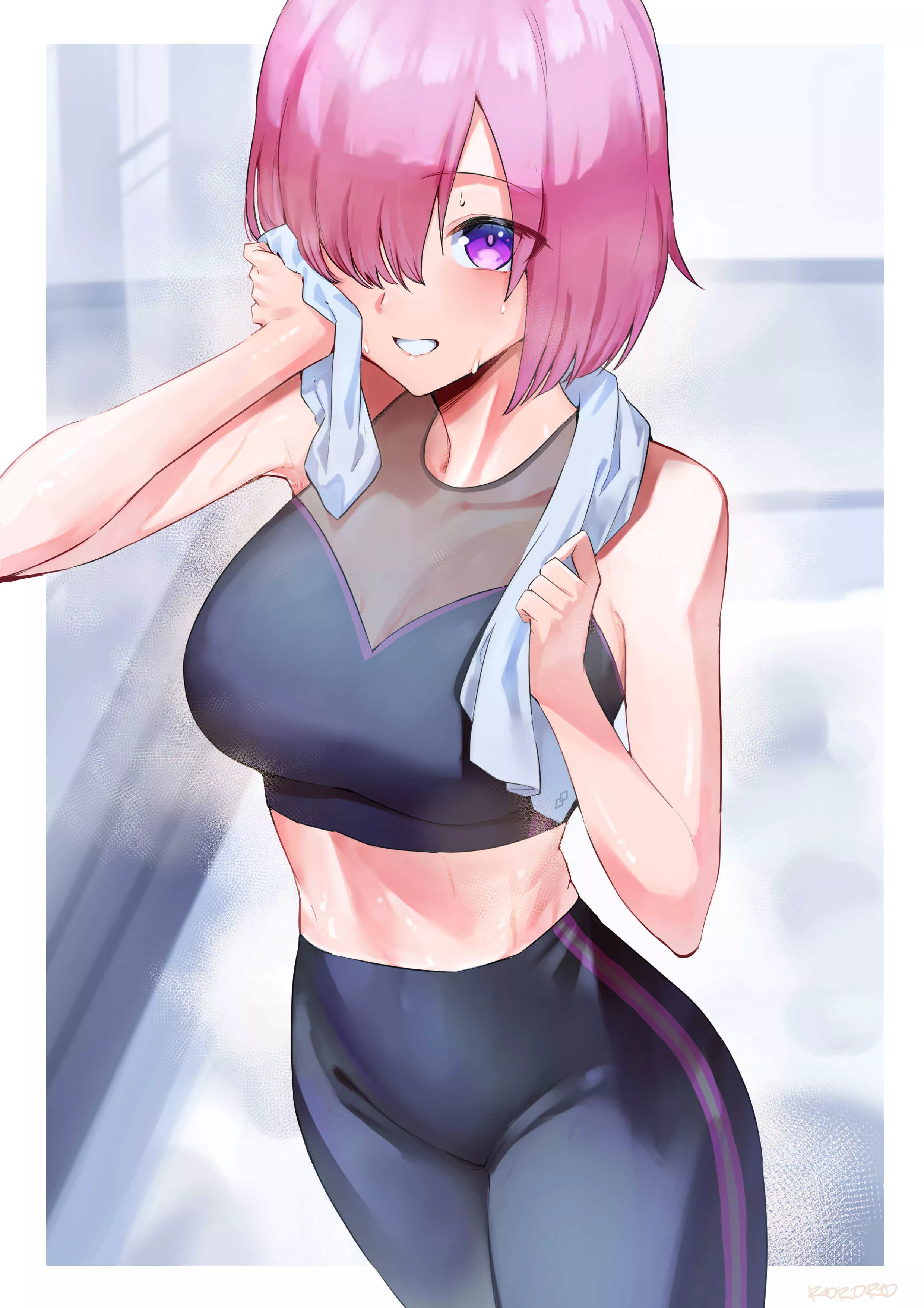 Mashu finished up at the Gym posted by CheetahSperm18