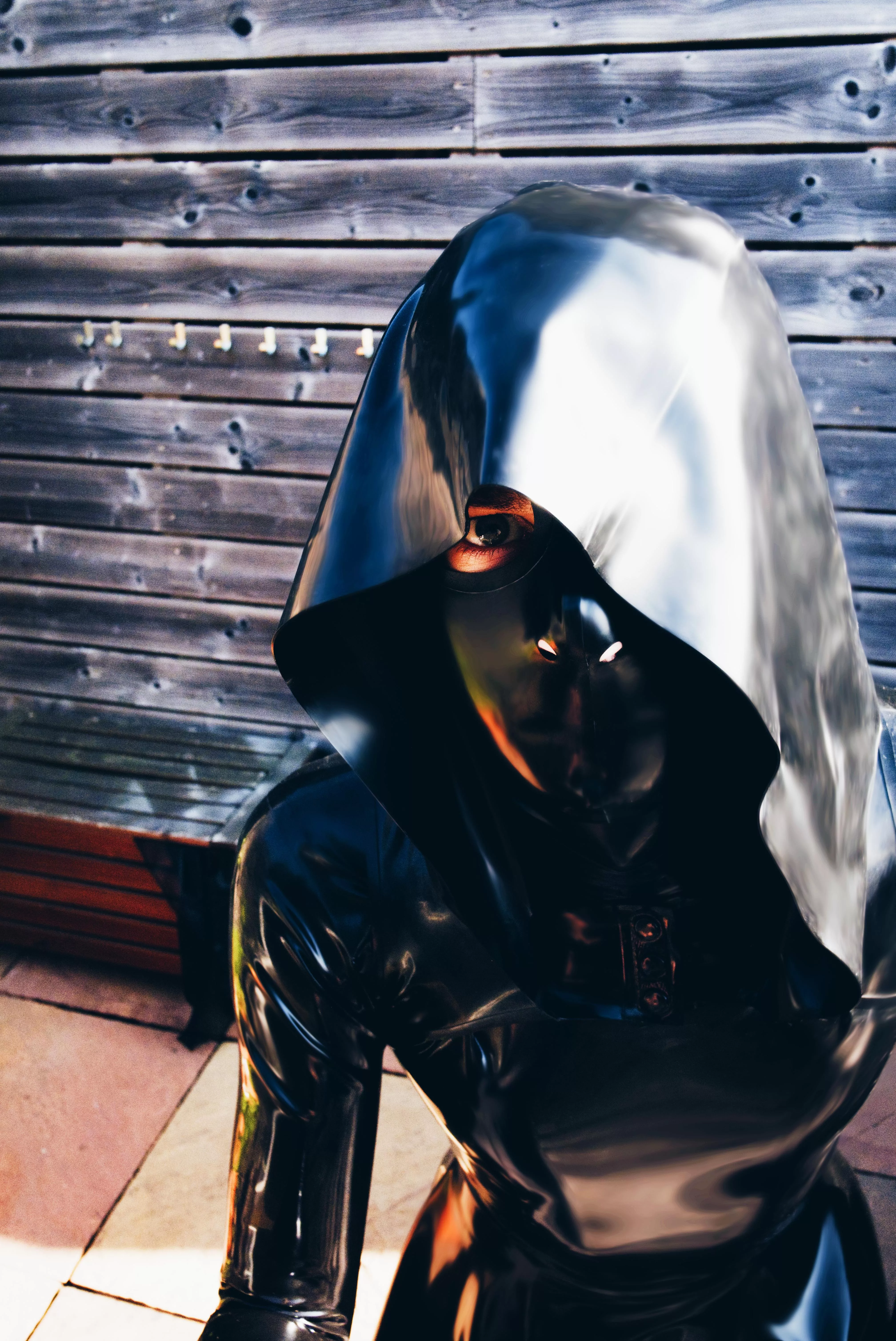 Mask with a hood posted by double_clone